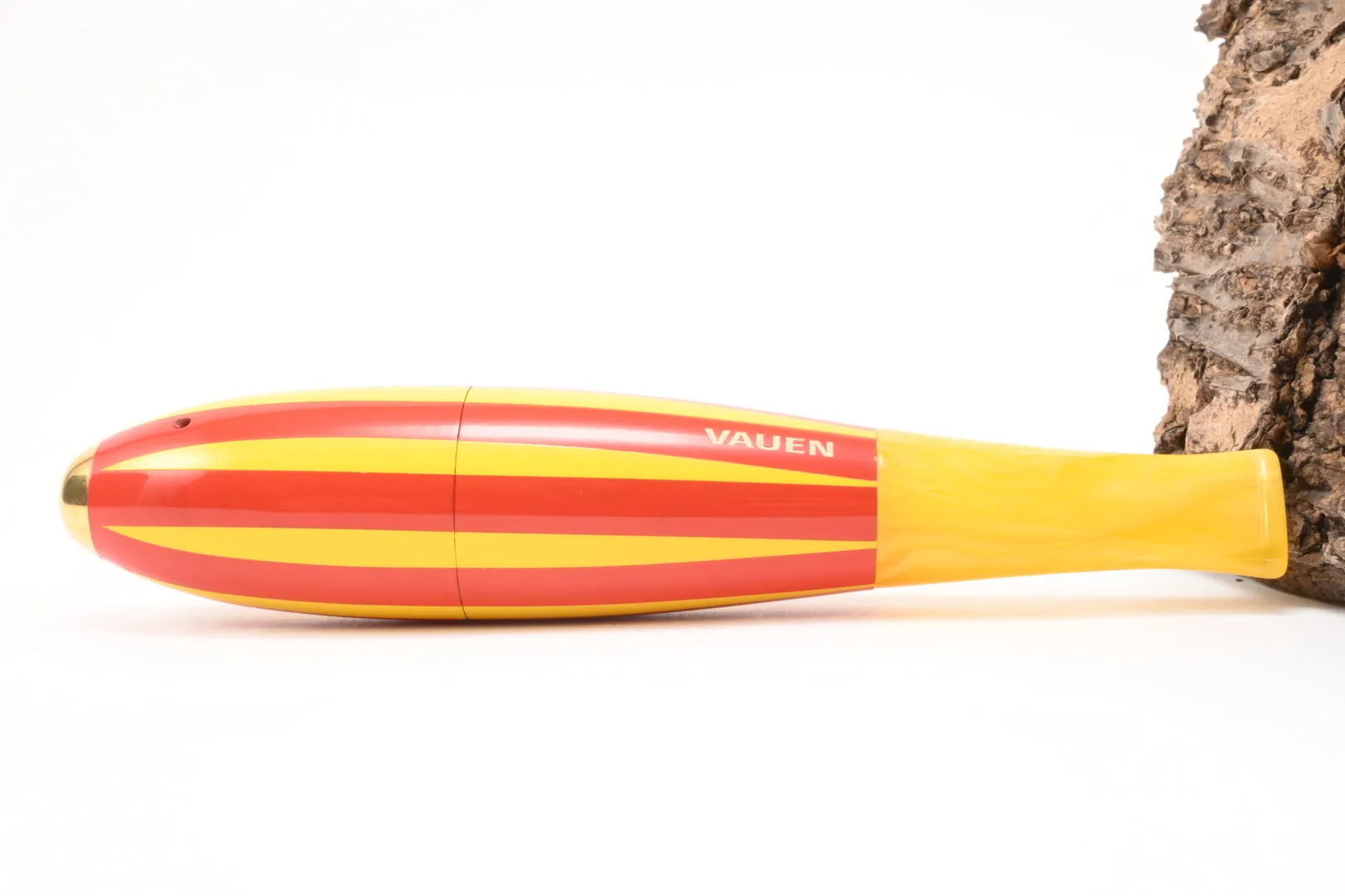 Vauen Zeppelin Pfeife rot-gelb – Produktbild 6