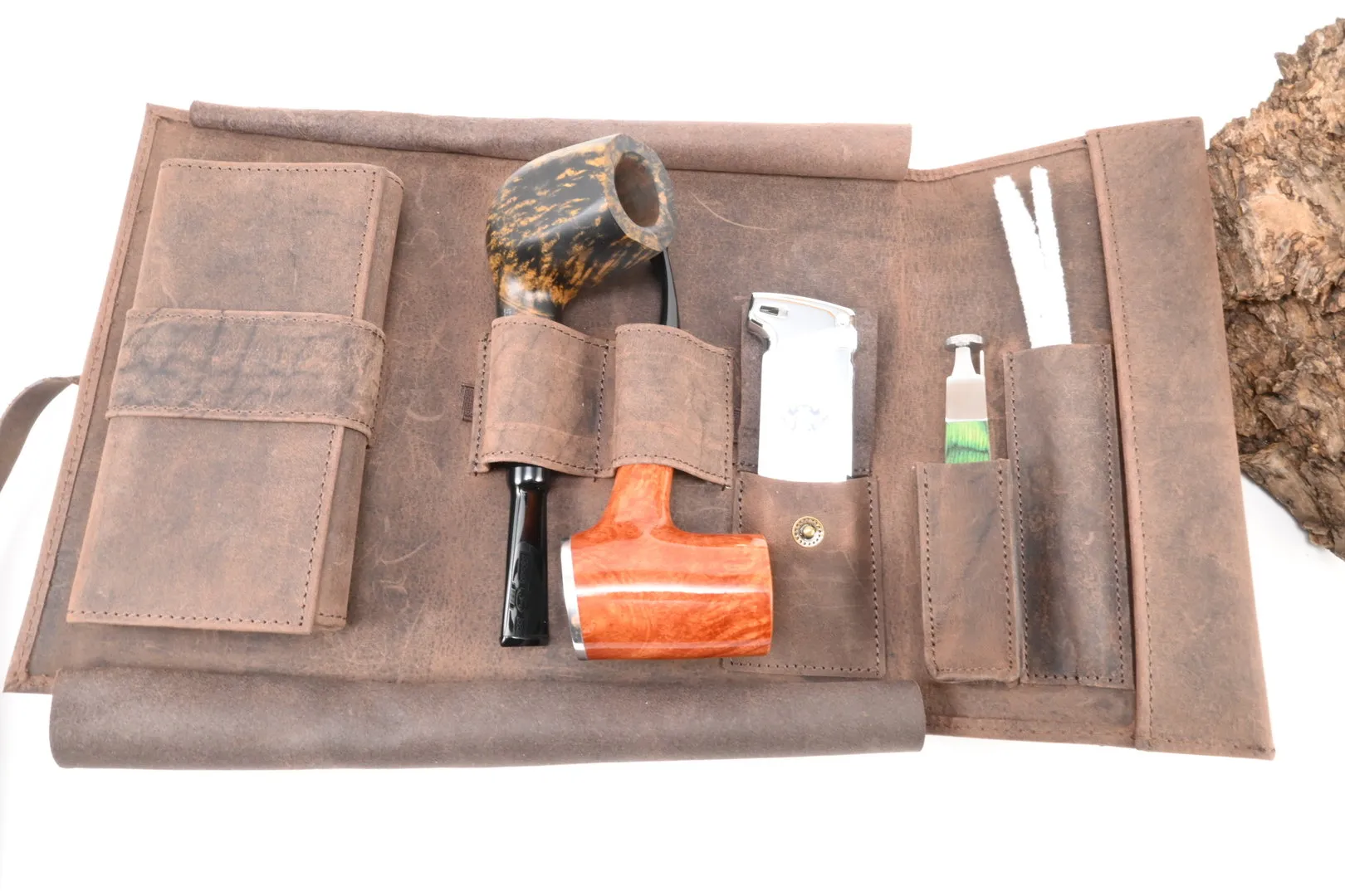 Guy Janot Pfeifen Rolltasche braun 6260 – Produktbild 12