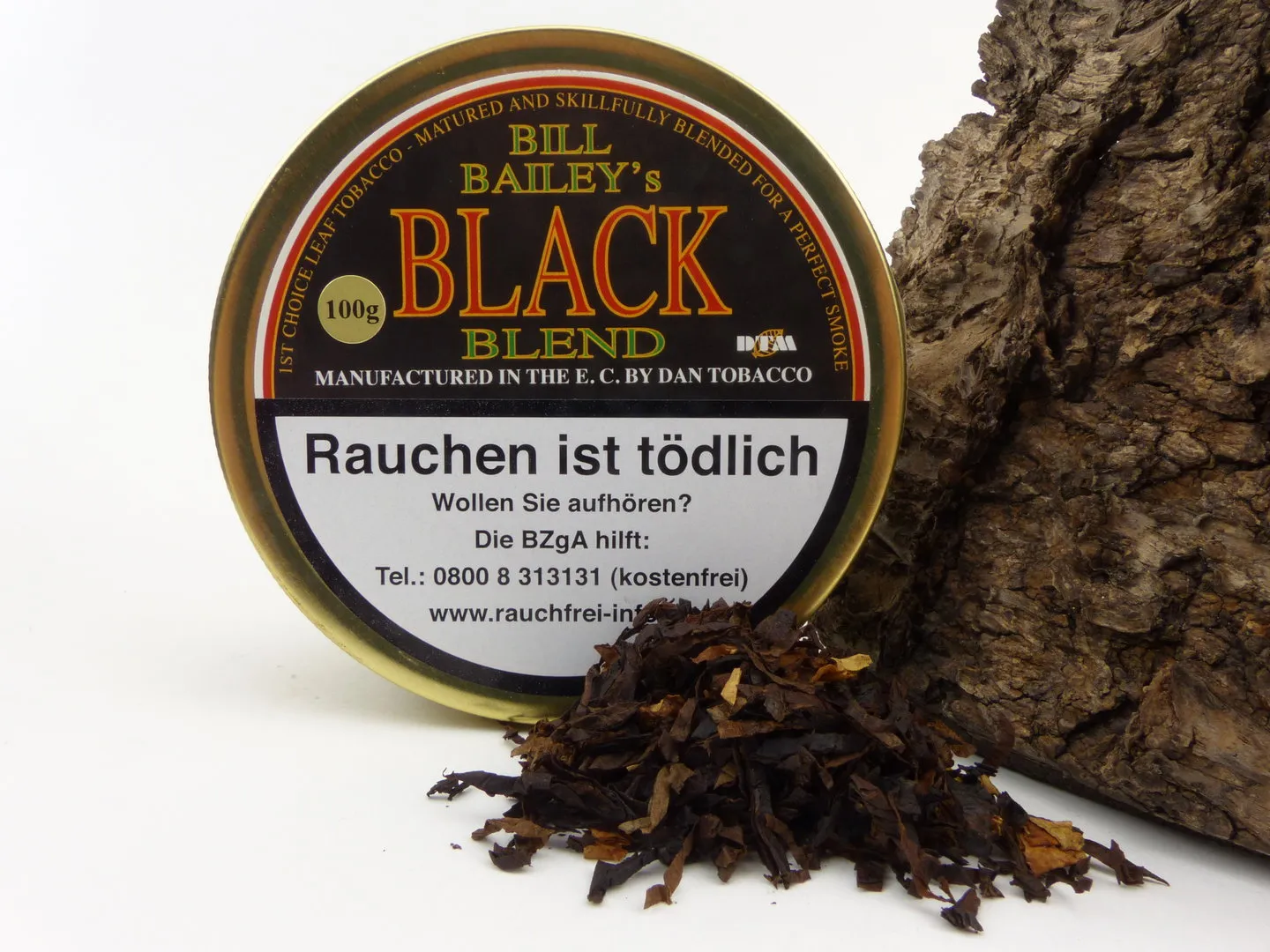 Dan Tobacco DTM Bill Bailey's Black Blend 100g – Produktbild 3
