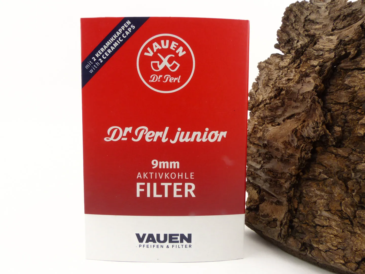 Vauen Pfeifen-Filter mit Aktivkohle 9mm 100 Stck