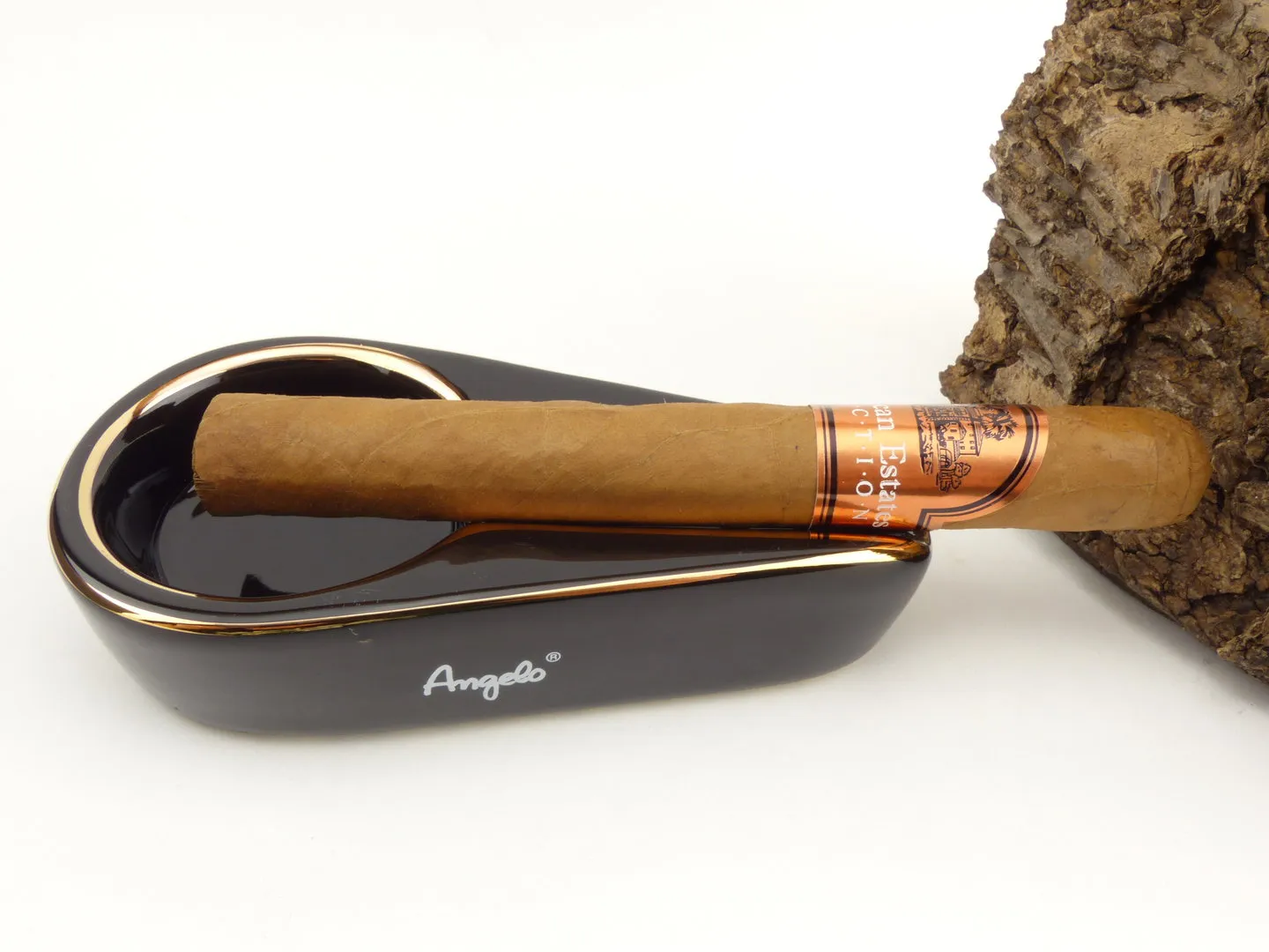 Angelo Zigarren Ascher schwarz 421008 – Produktbild 4