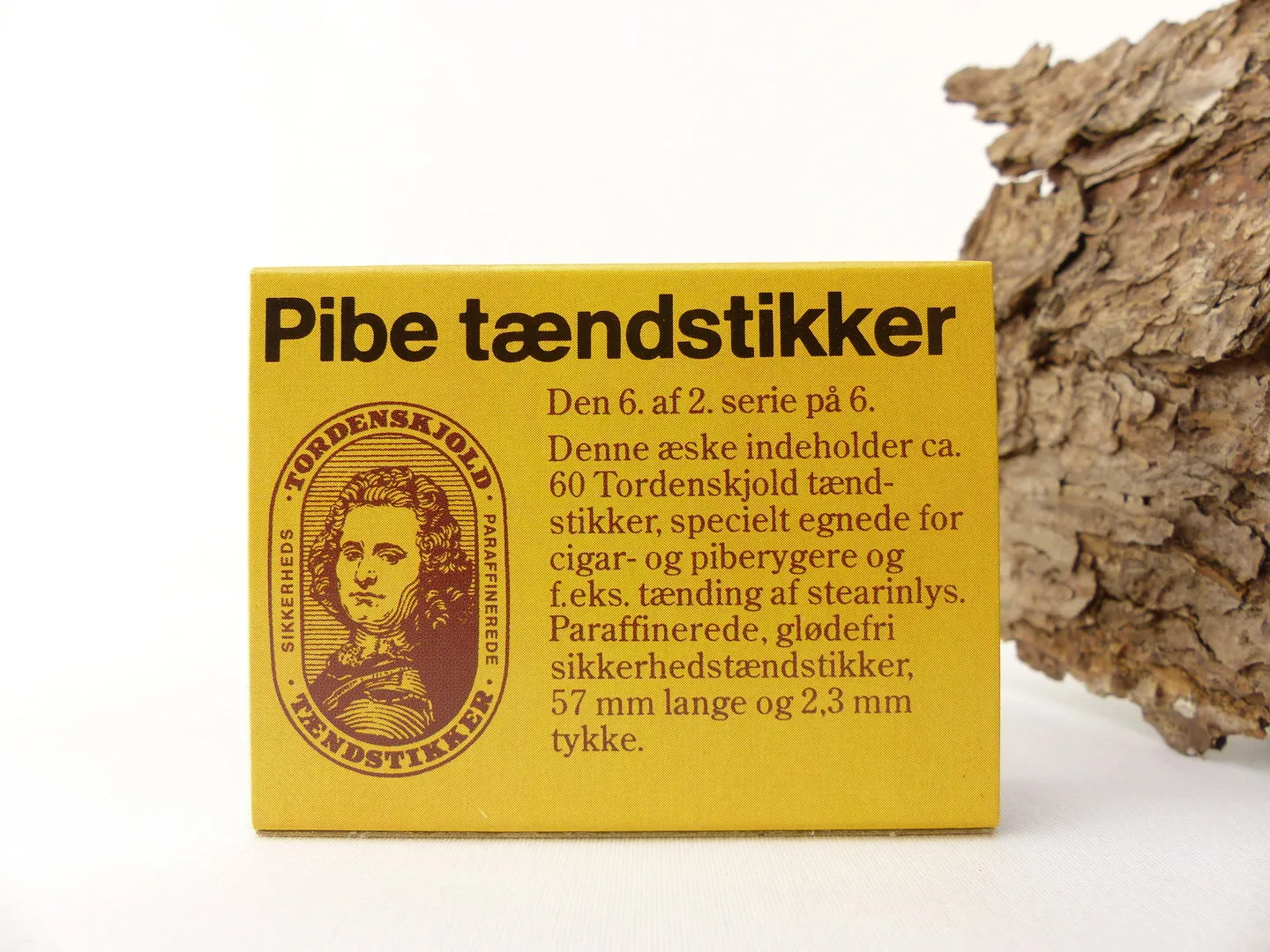 Dänische Pfeifen-Streichhölzer Ca. 60 Stück von Tordenskjold – Produktbild 2