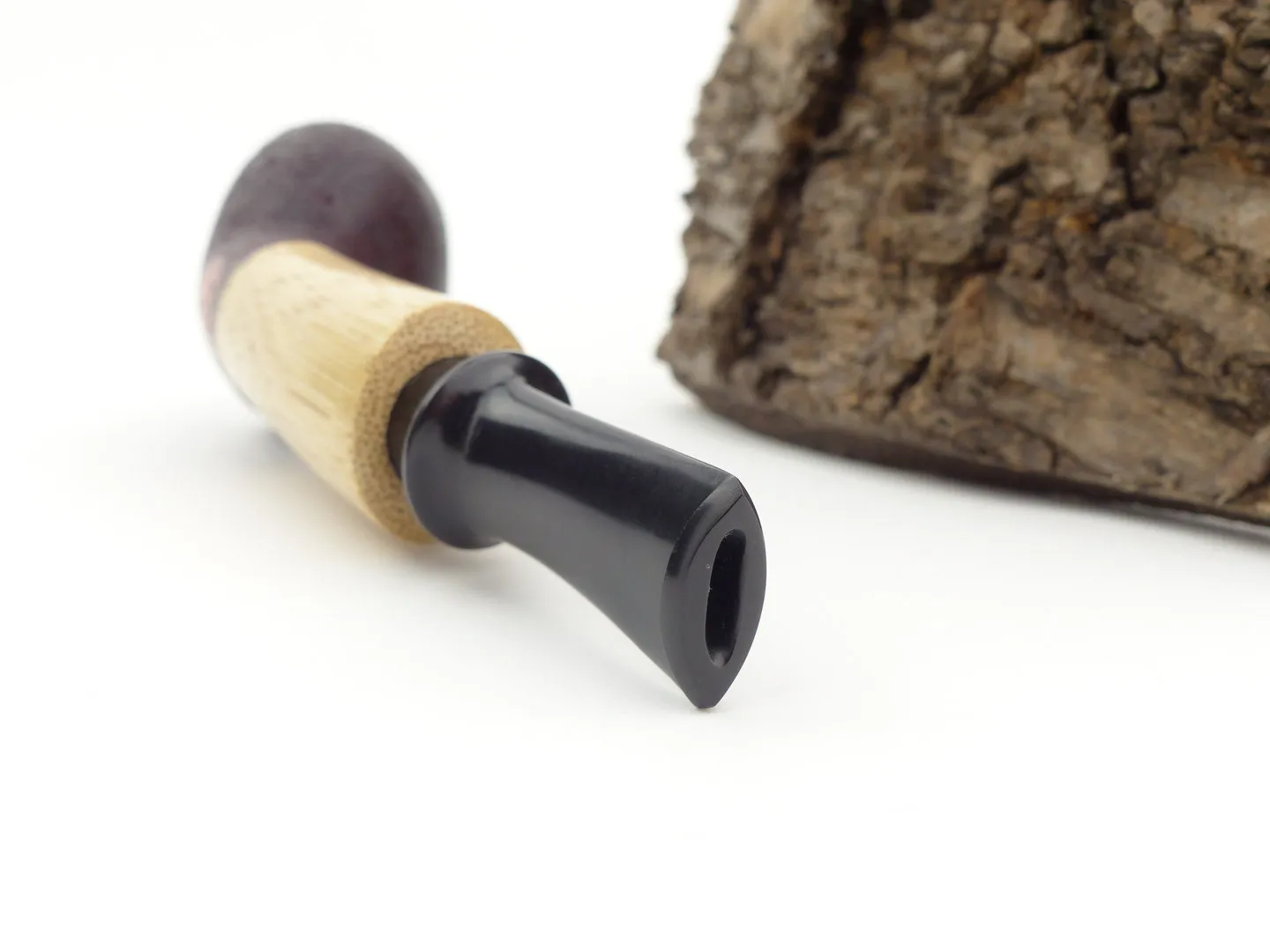 Dirk Heinemann Red Squashed Tomato Bambus 9mm von Heinemann Pipes – Produktbild 4