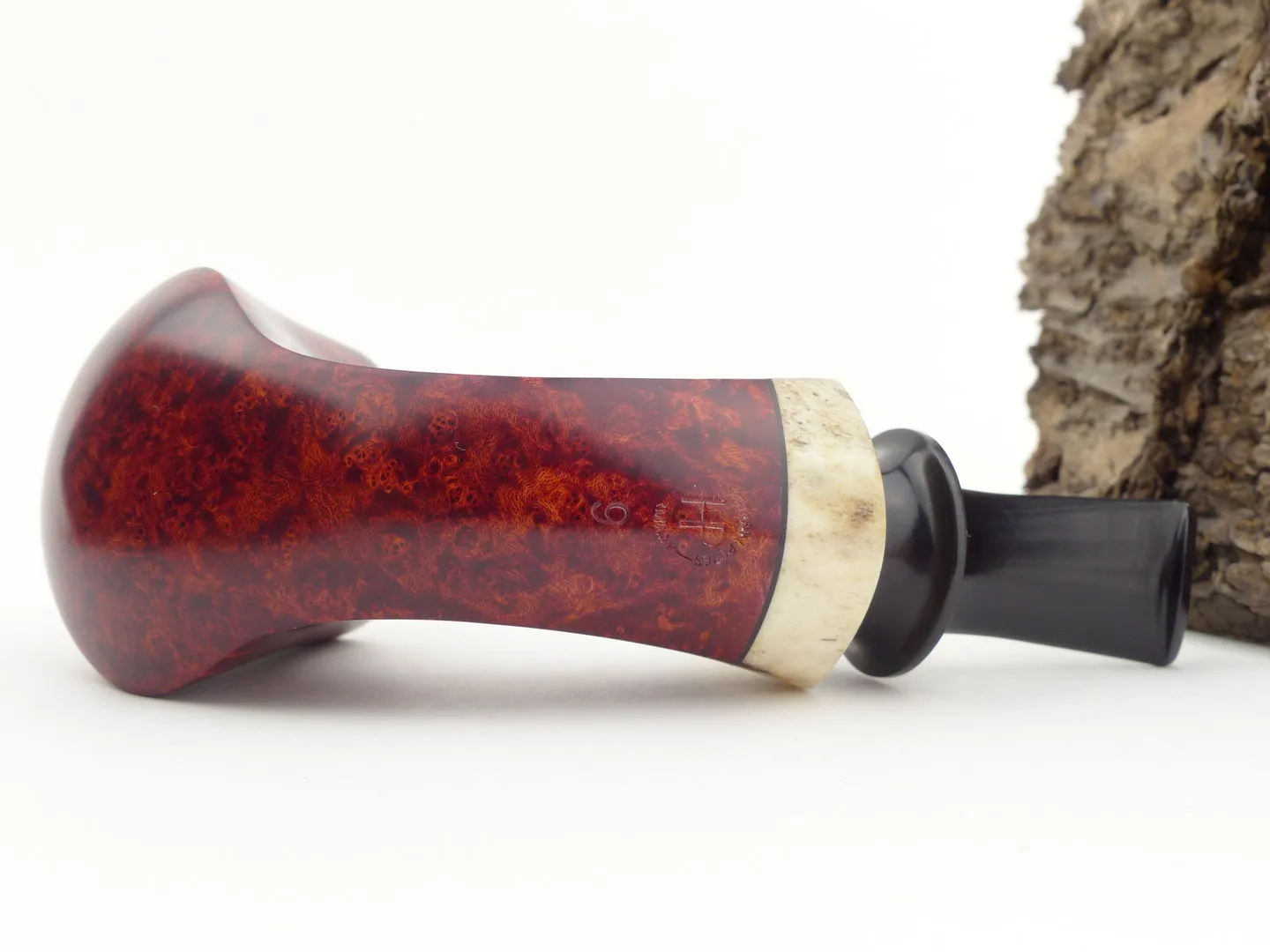 Dirk Heinemann Pfeife Volcano Geweih Filter von Heinemann Pipes – Produktbild 7