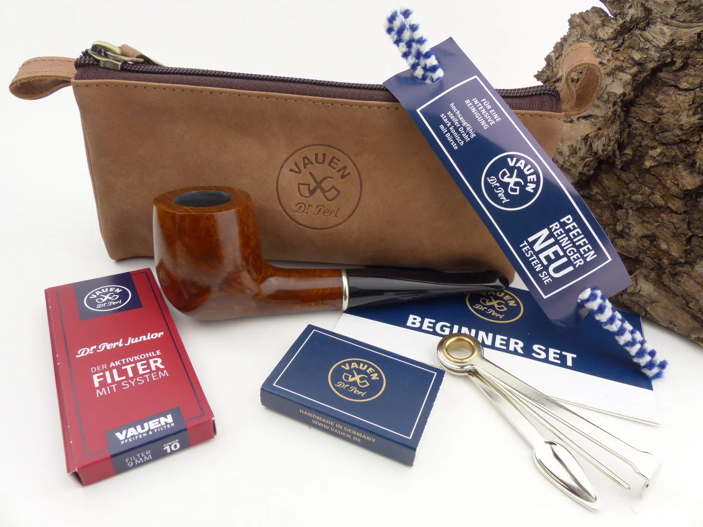 Vauen Starter Set Pfeifen Einsteiger 9086