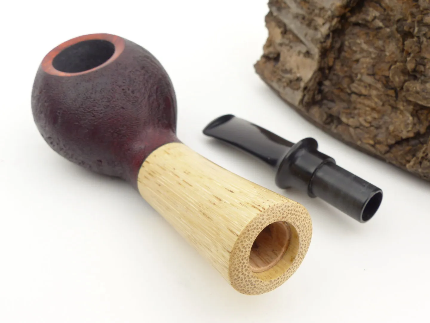 Dirk Heinemann Red Squashed Tomato Bambus 9mm von Heinemann Pipes – Produktbild 8