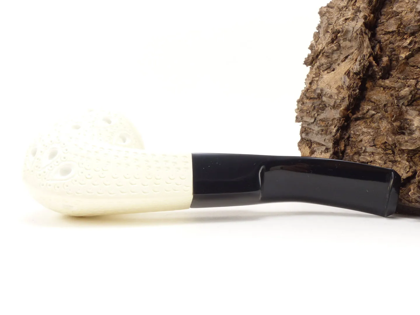 Meerschaum Pfeife Bulldog graviert large von 1a Meerschaum – Produktbild 7