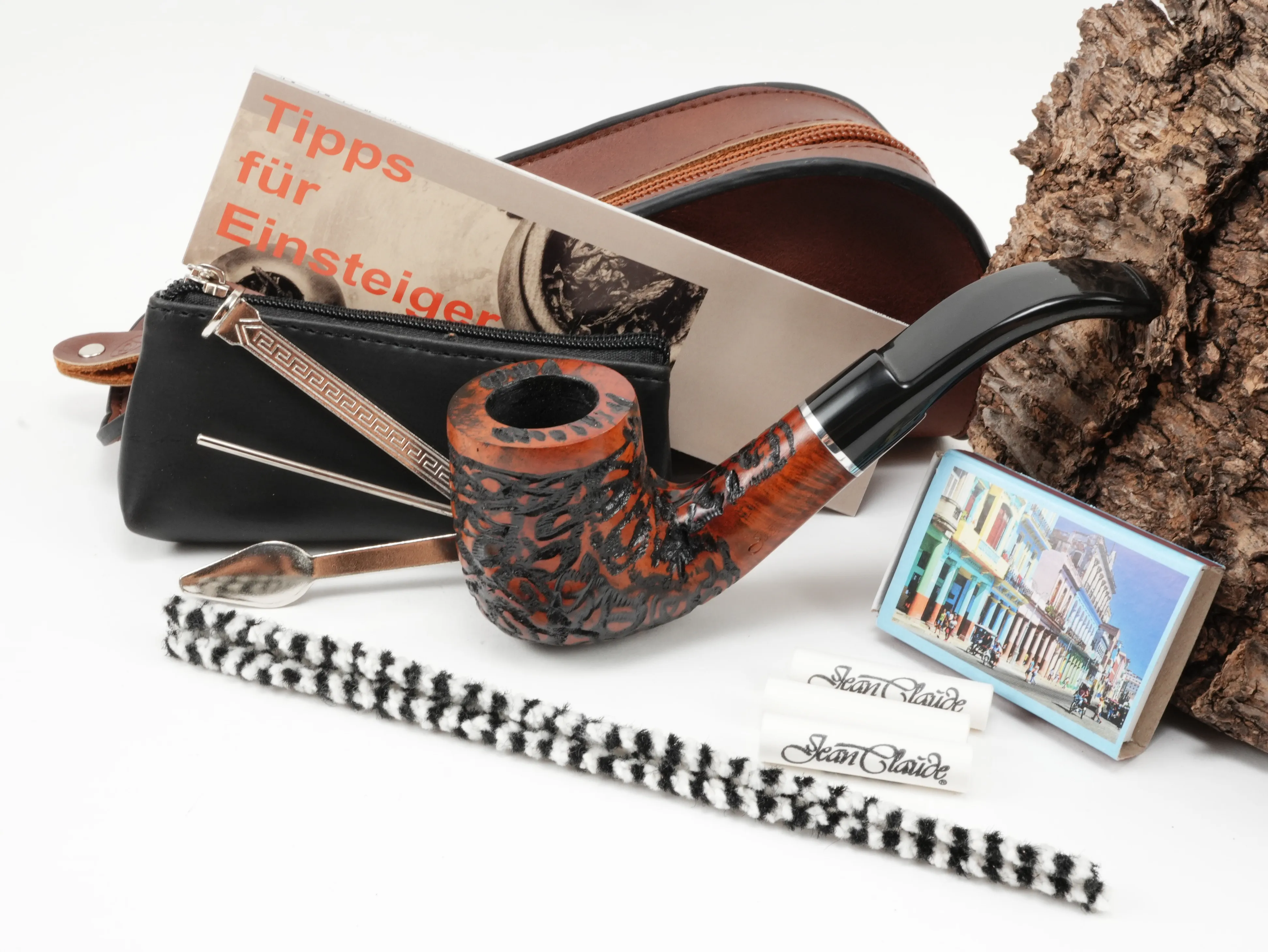 Jean Claude Pfeifen Einsteiger Set mit Tasche 409132
