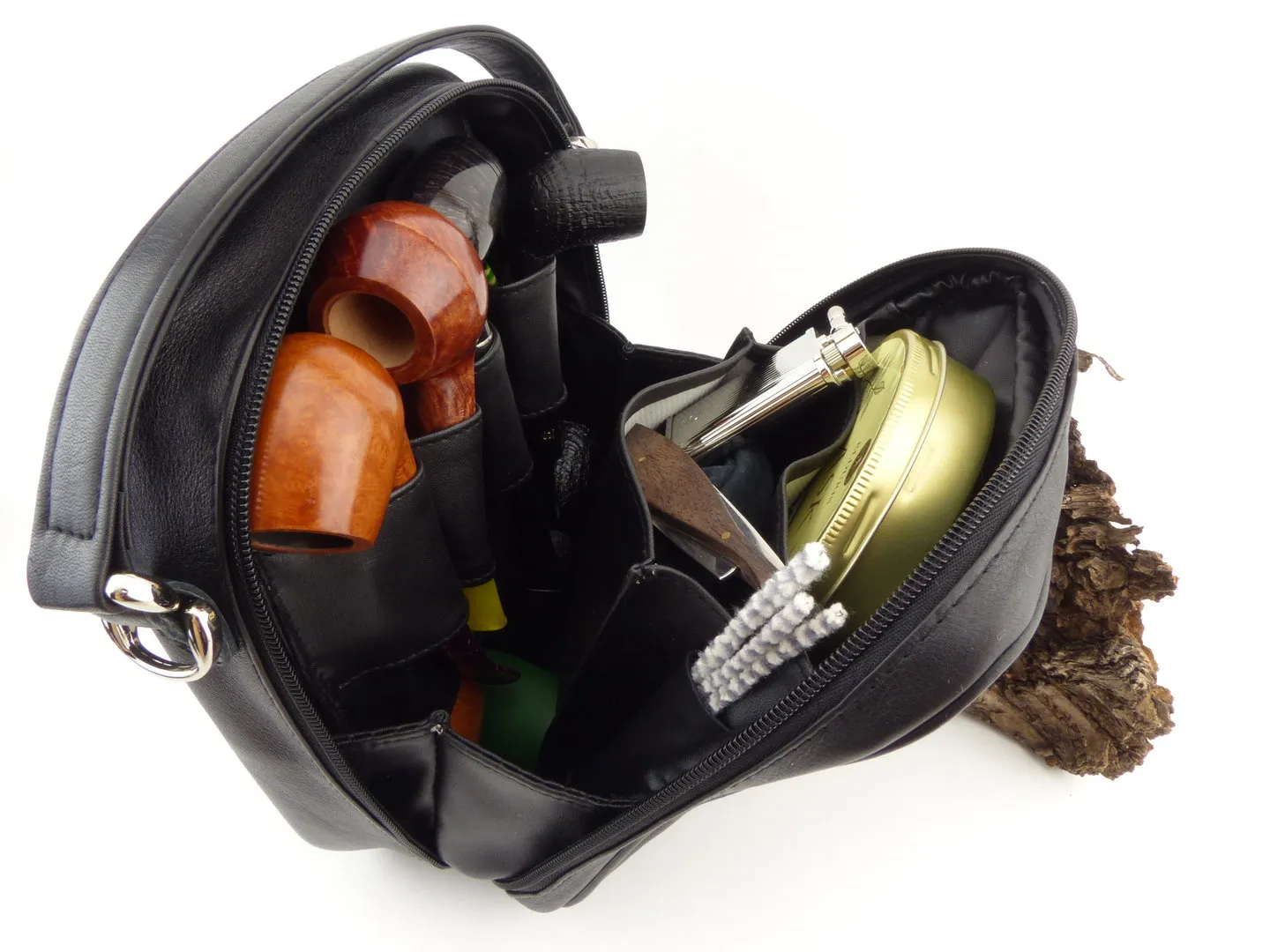 Pfeifentasche schwarz 8 Pfeifen 638541 – Produktbild 17