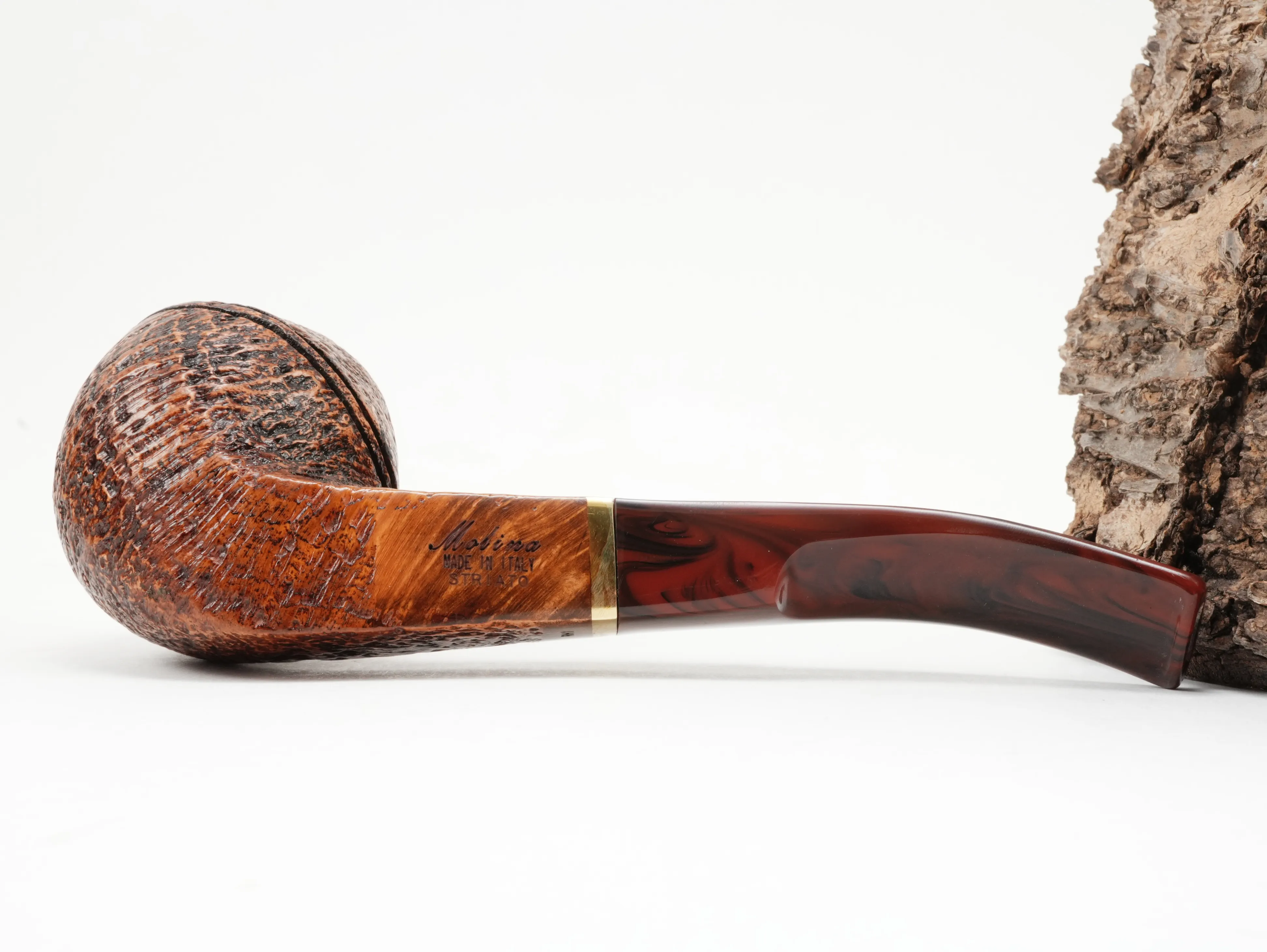 Molina Striato Pfeife sand braun 5 – Produktbild 7