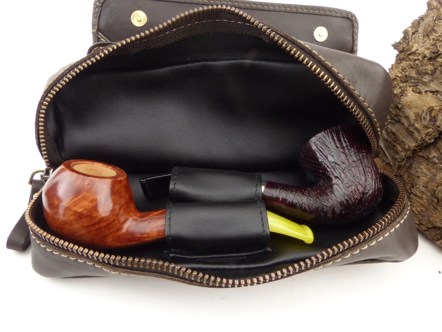 Pfeifentasche Leder 2 Pfeifen 630714 – Produktbild 10