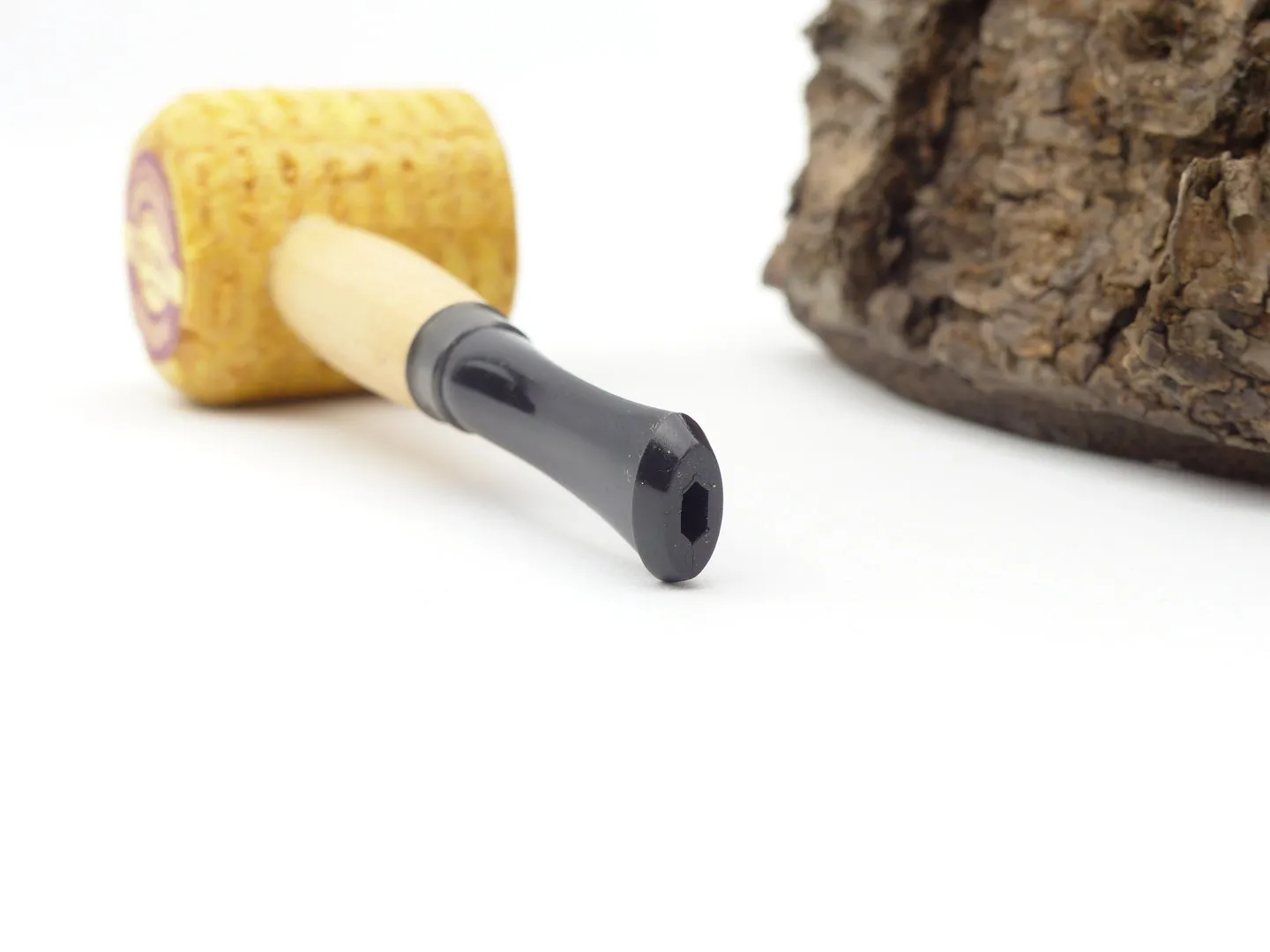 Missouri Mini-Maiskolbenpfeife gerade von Missouri Meerschaum – Produktbild 11