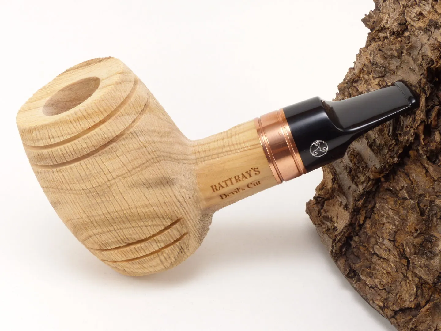 Rattray's Devil's Cut Pfeife Olive brushed