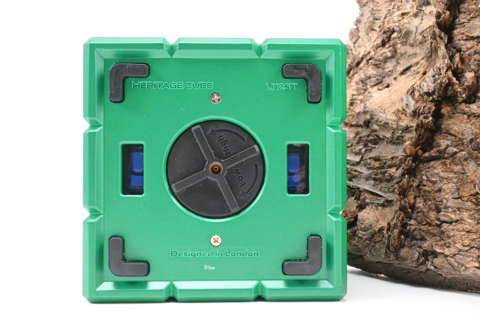 Colibri Tischfeuerzeug Heritage Cube grün – Produktbild 6