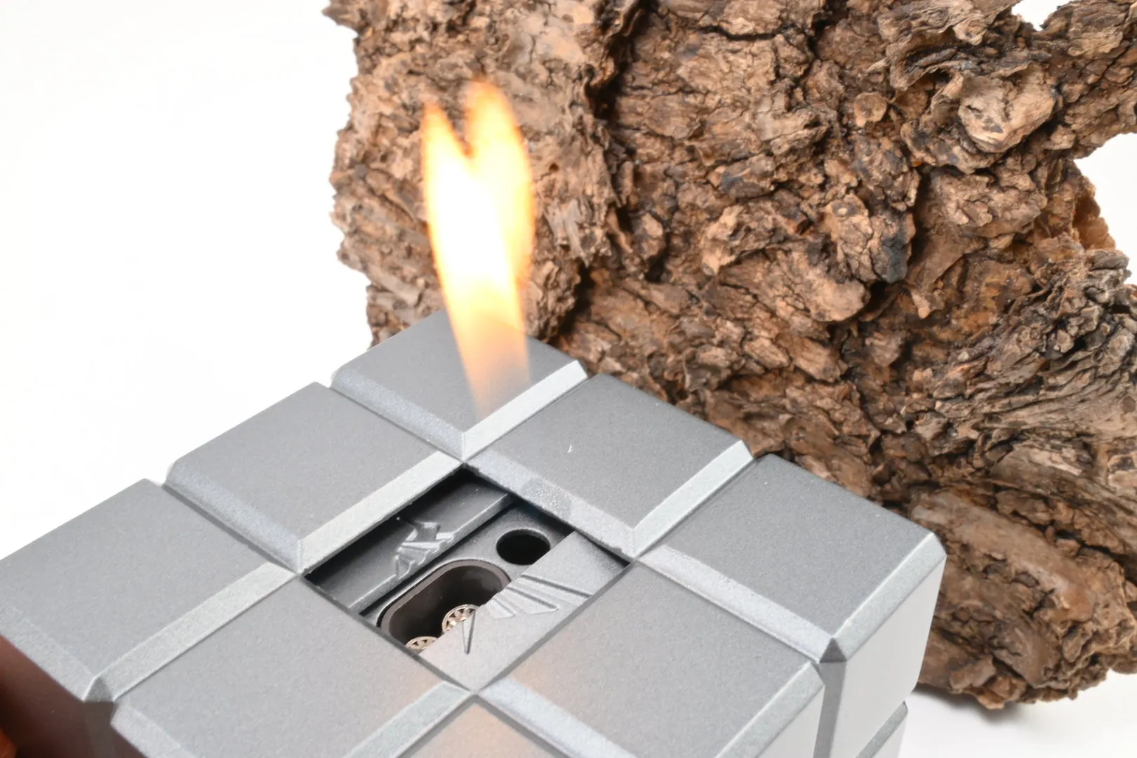 Colibri Tischfeuerzeug Heritage Cube anthrazit – Produktbild 5