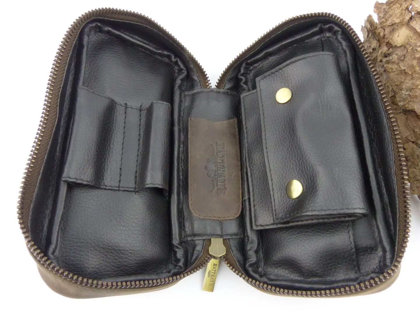 Rattray's Peat Pfeifentasche f. 2 Pfeifen – Produktbild 4