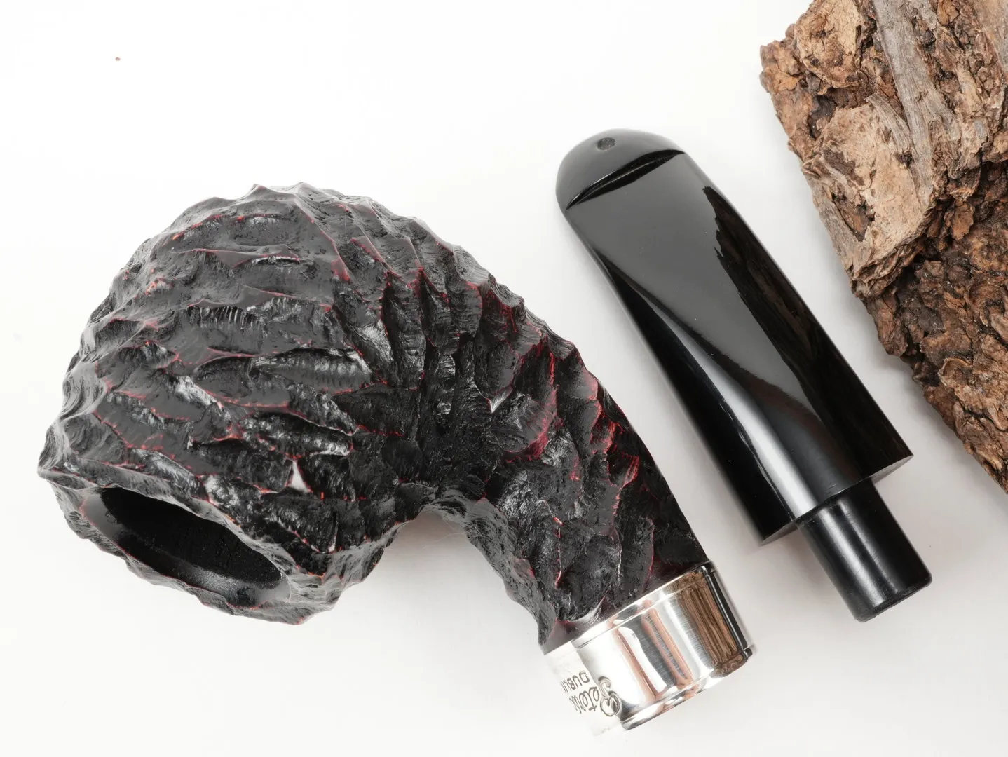 Peterson 160th Anniversary Pfeife Pat B rustic – Produktbild 9