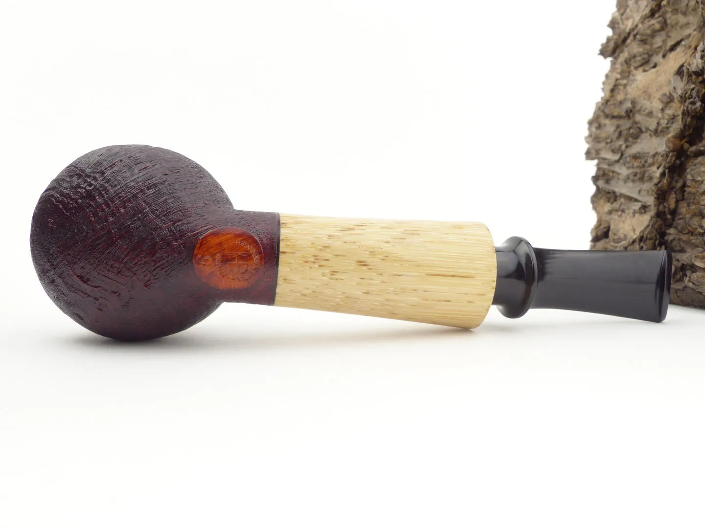 Dirk Heinemann Red Squashed Tomato Bambus 9mm von Heinemann Pipes – Produktbild 7