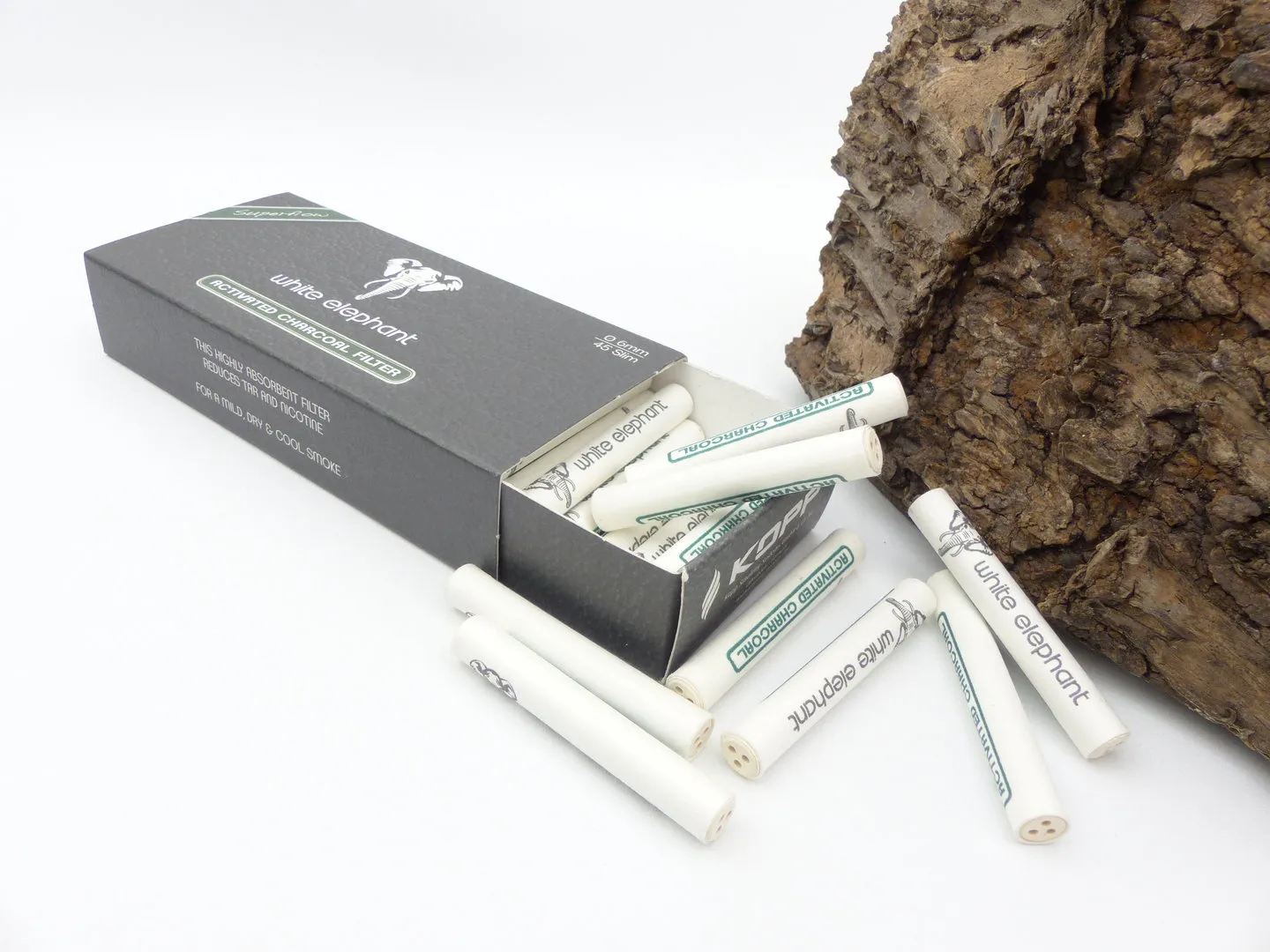 White Elephant Aktivkohlefilter 6mm S 45 St – Produktbild 3