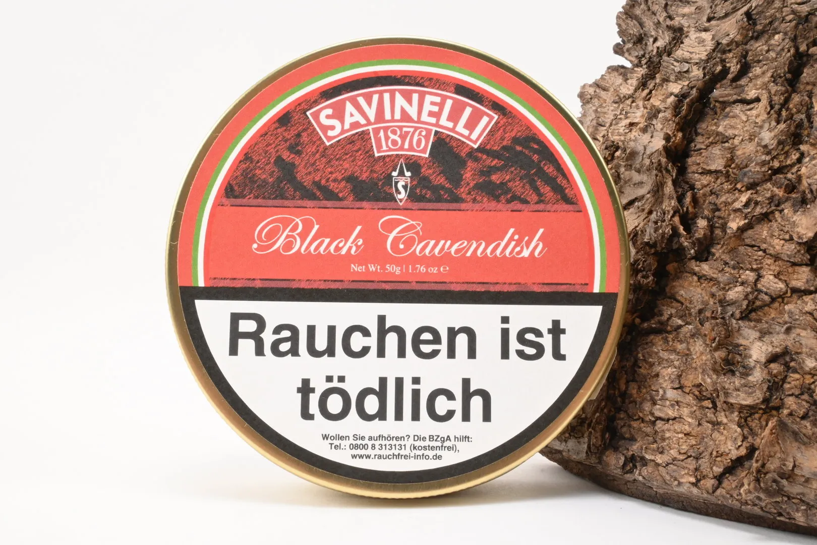 Savinelli Pfeifentabak Black Cavendish 50g