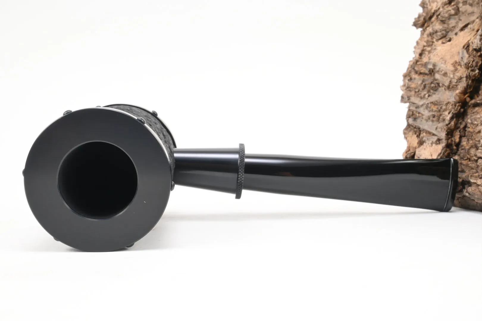Tsuge Pfeife Yoroi sand schwarz Filter – Produktbild 6