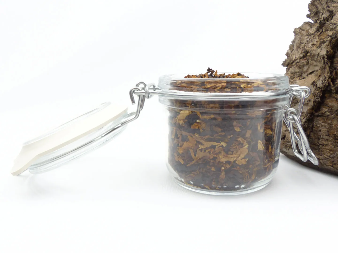 Drahtbügelglas Tabak Schnappdeckel 200ml – Produktbild 7