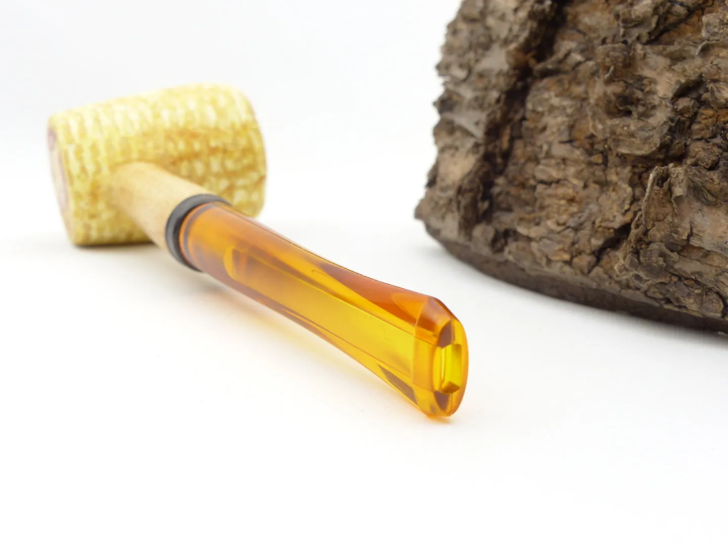 Missouri Meerschaum Maiskolbenpfeife gerade – Produktbild 4