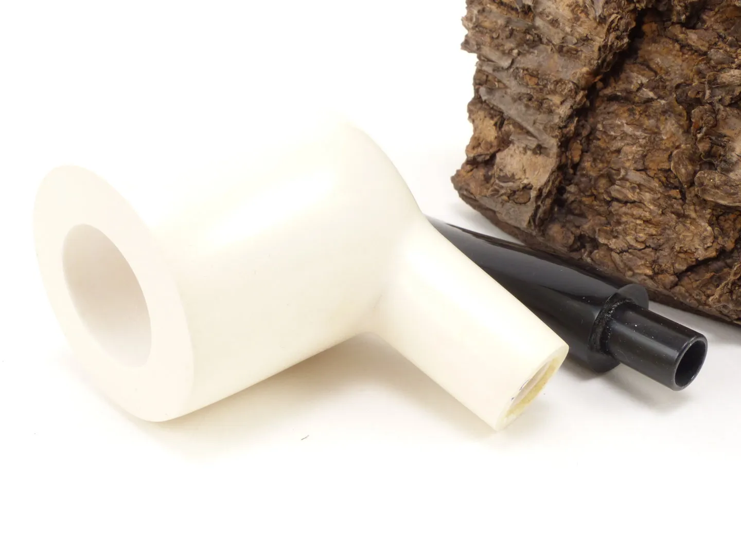 Meerschaum Pfeife Billiard glatt large von 1a Meerschaum – Produktbild 8
