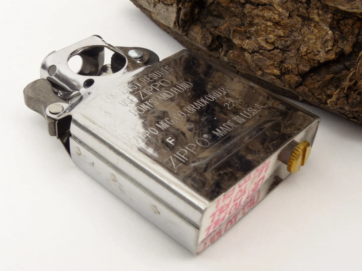 Zippo Pfeifeneinsatz Benzin chrom