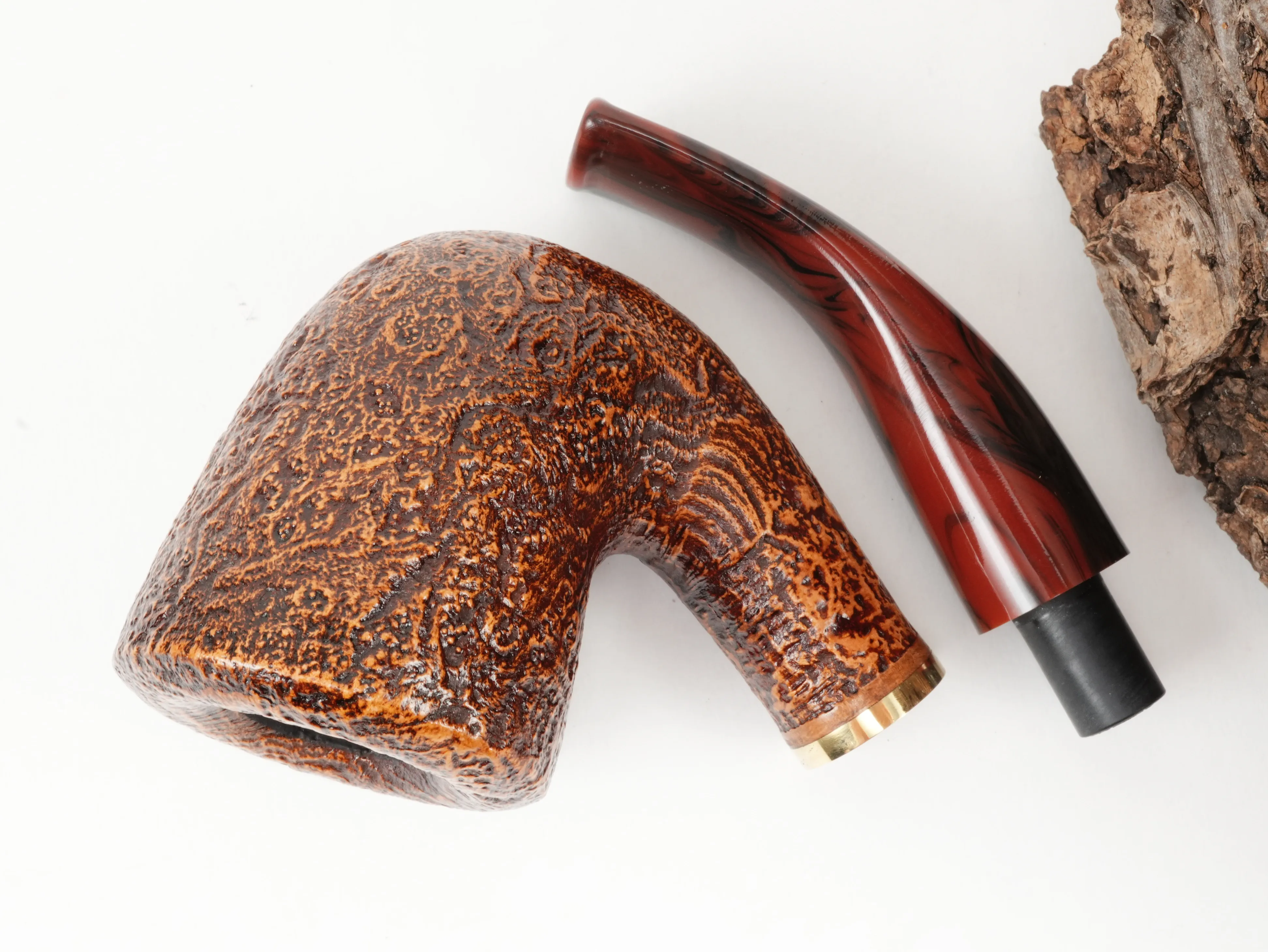 Molina Striato Pfeife sand braun 10 – Produktbild 9