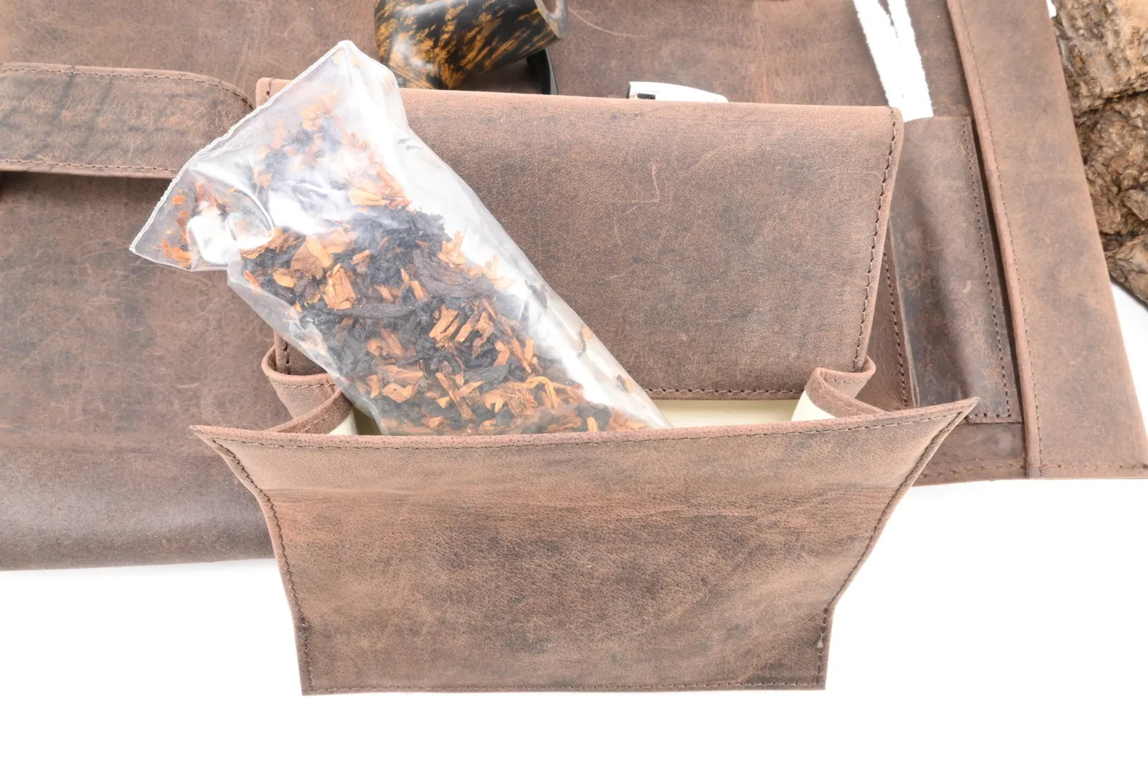 Guy Janot Pfeifen Rolltasche braun 6260 – Produktbild 15