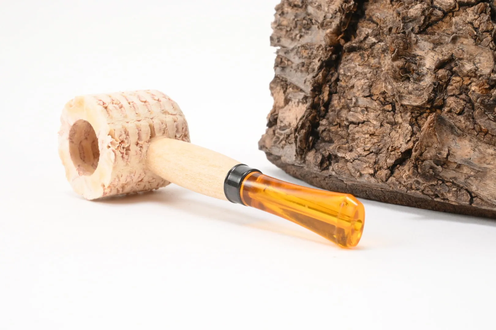 Missouri Mini-Maiskolbenpfeife gerade von Missouri Meerschaum – Produktbild 5