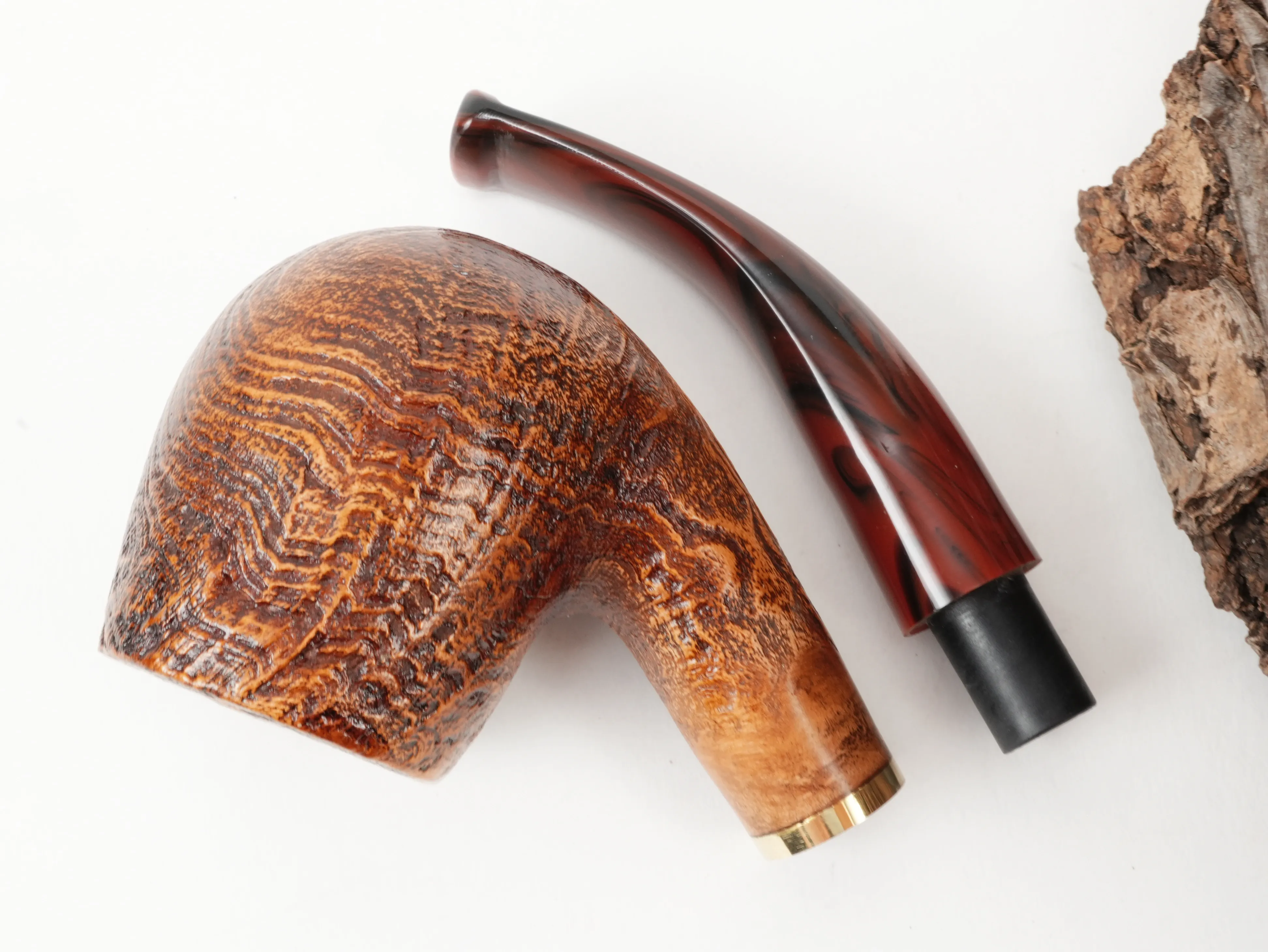 Molina Striato Pfeife sand braun 9 – Produktbild 9