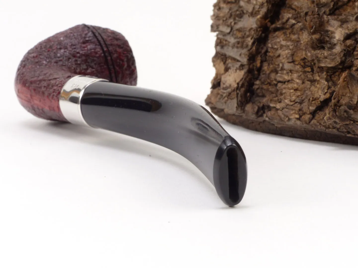 Ashton Pfeife XXX Pebble Grain Silver 9mm #46 – Produktbild 4