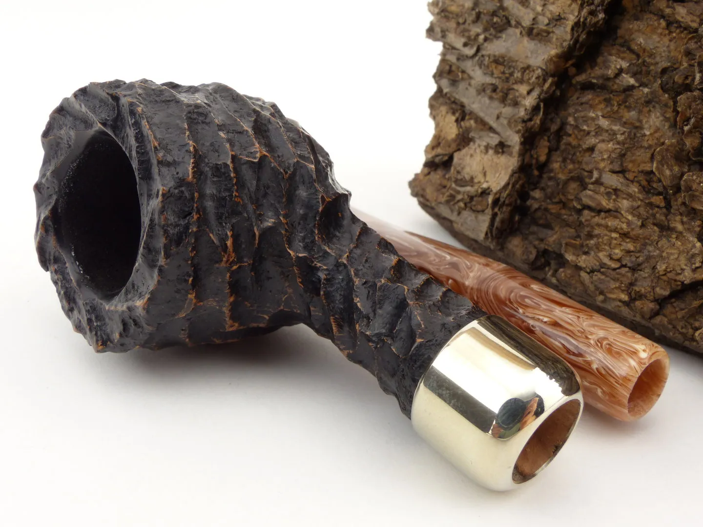 Peterson Pfeife Derry Rustic 606 – Produktbild 8