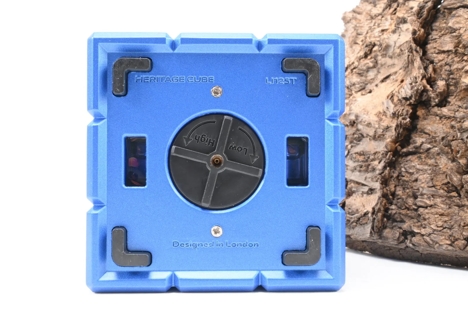Colibri Tischfeuerzeug Heritage Cube blau – Produktbild 7