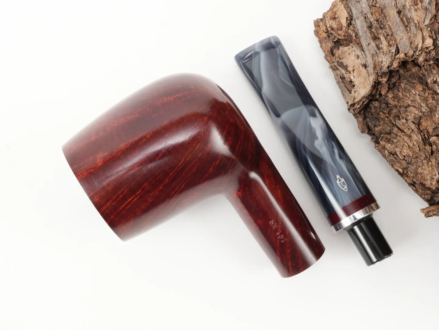 Savinelli Lunaria Pfeife Burgundy 141 – Produktbild 9