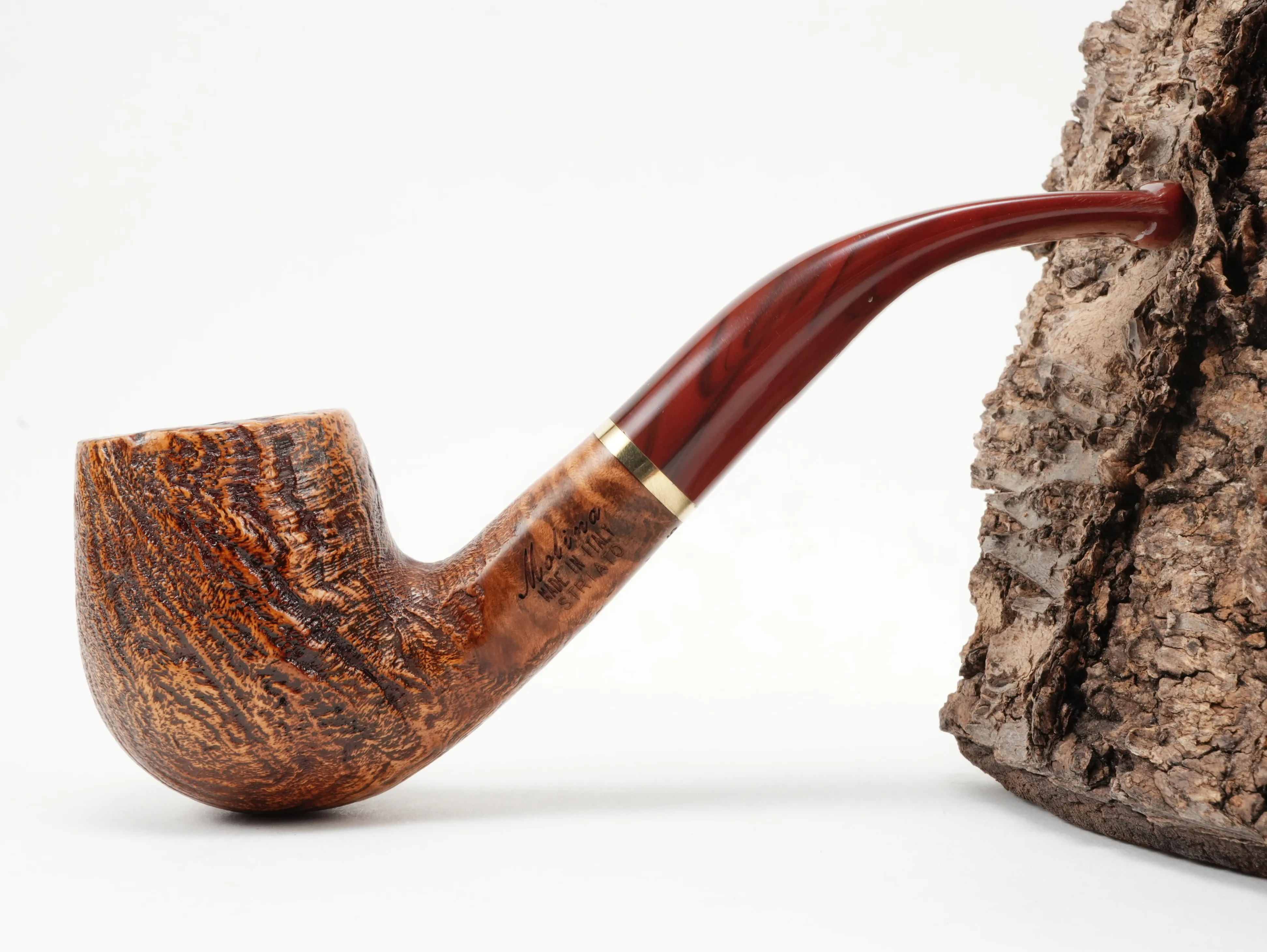 Molina Striato Pfeife sand braun 9 – Produktbild 2