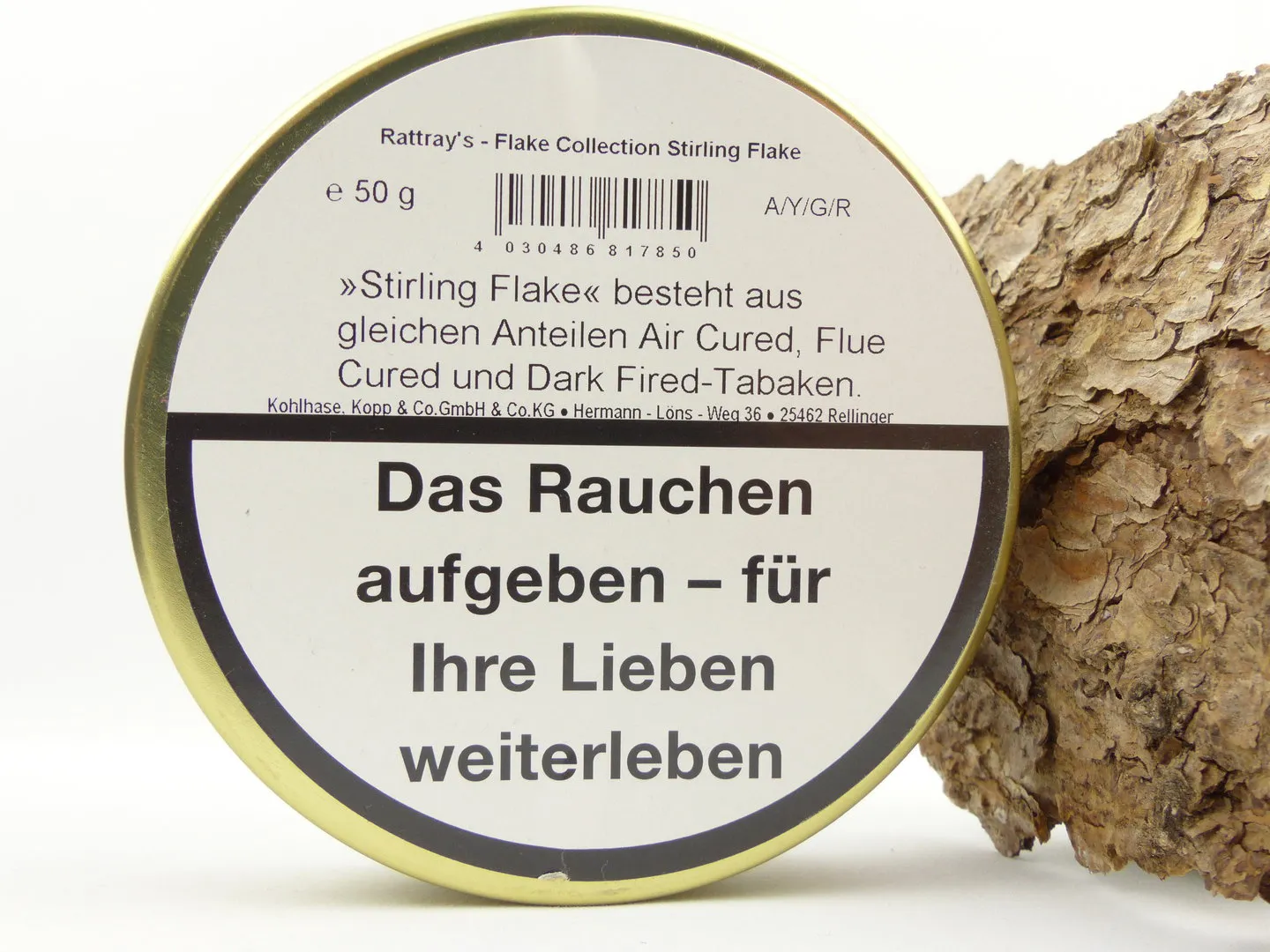Rattray's Pfeifentabak Stirling Flake 50g – Produktbild 3