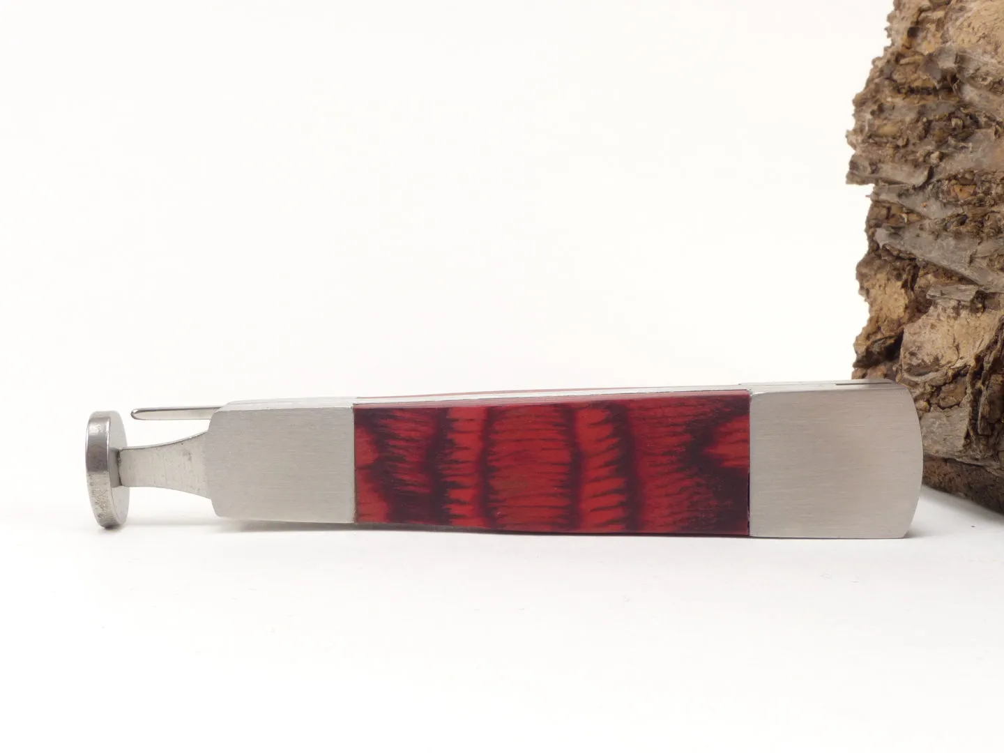 Pfeifenbesteck Holz rot metall 13203 von Guy Janot – Produktbild 2