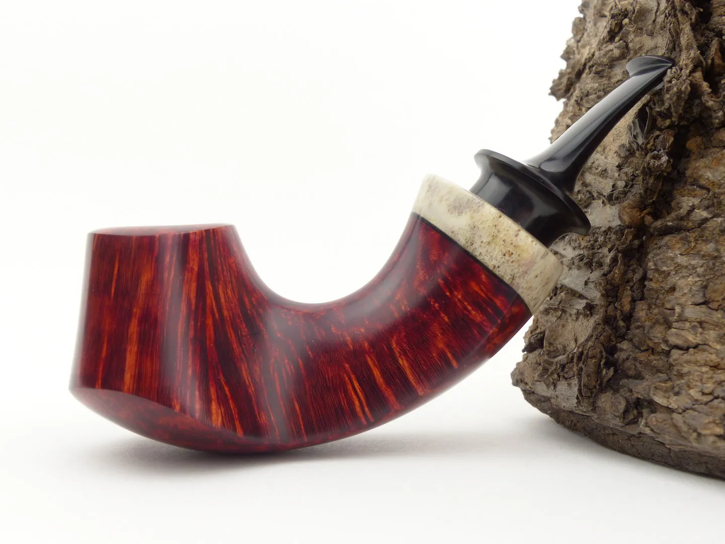 Dirk Heinemann Pfeife Volcano Geweih Filter von Heinemann Pipes – Produktbild 2
