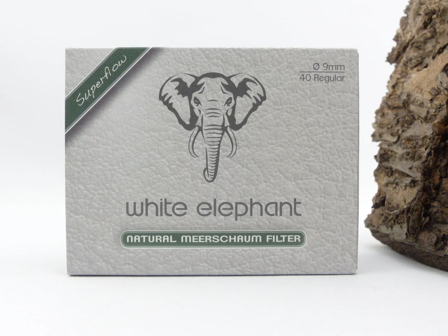 White Elephant Meerschaumfilter 9mm S 40 St