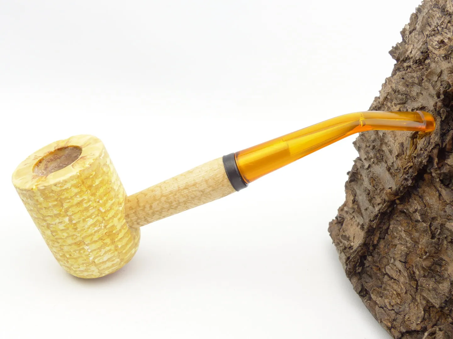 Missouri Meerschaum Maiskolbenpfeife bent