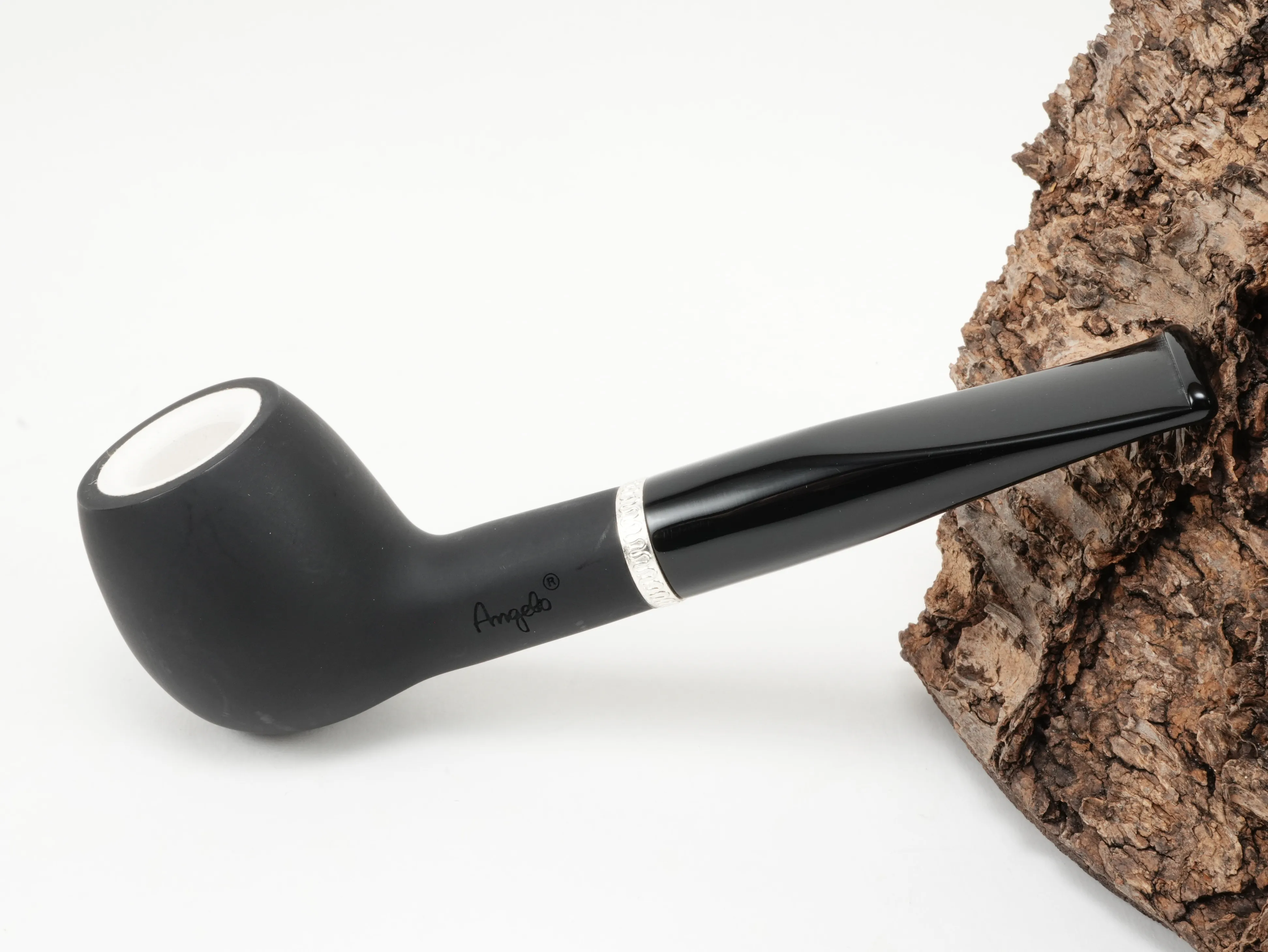 Angelo Pfeife mit Meerschaumeinsatz 302002