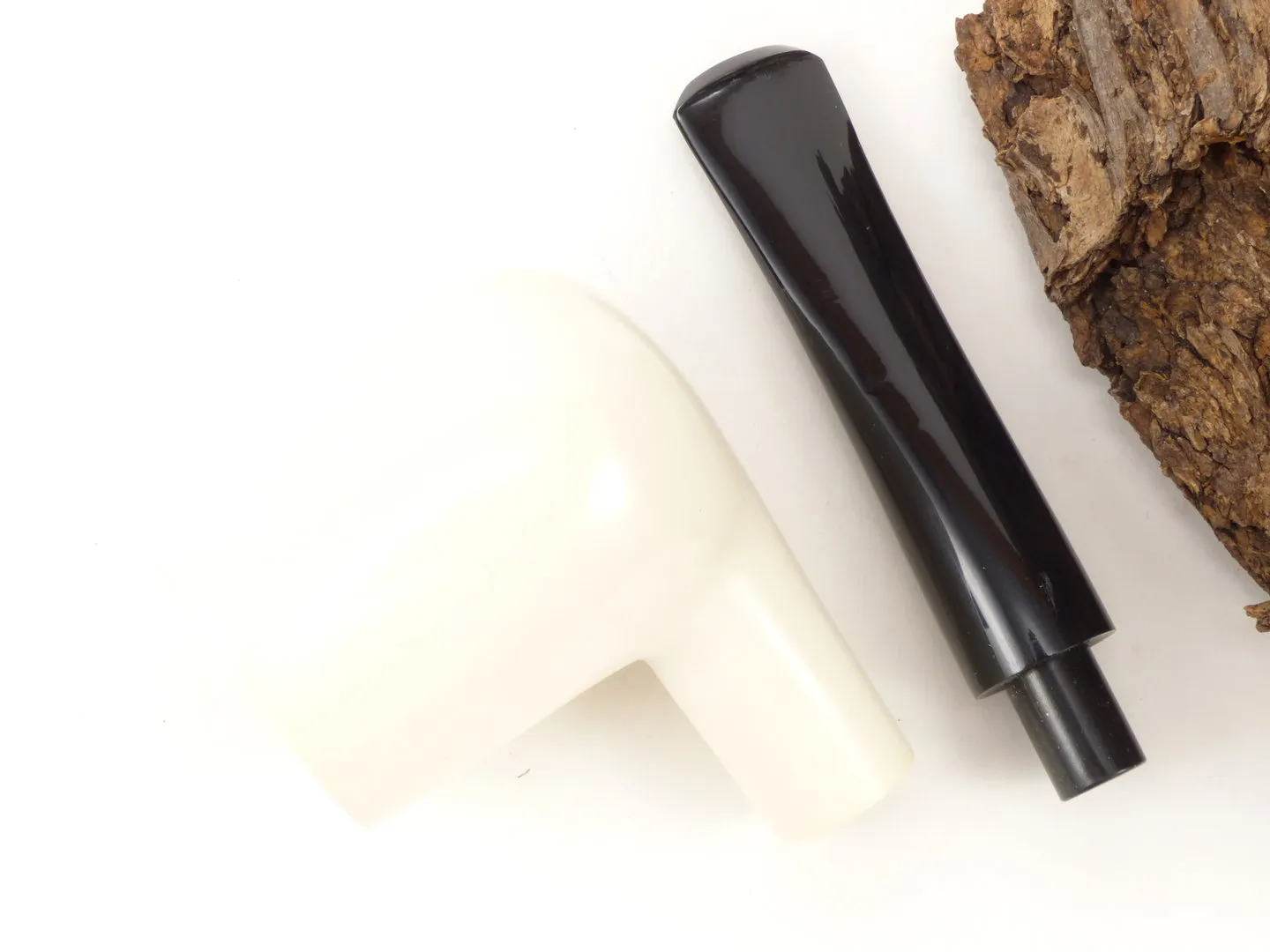 Meerschaum Pfeife Billiard glatt large von 1a Meerschaum – Produktbild 9