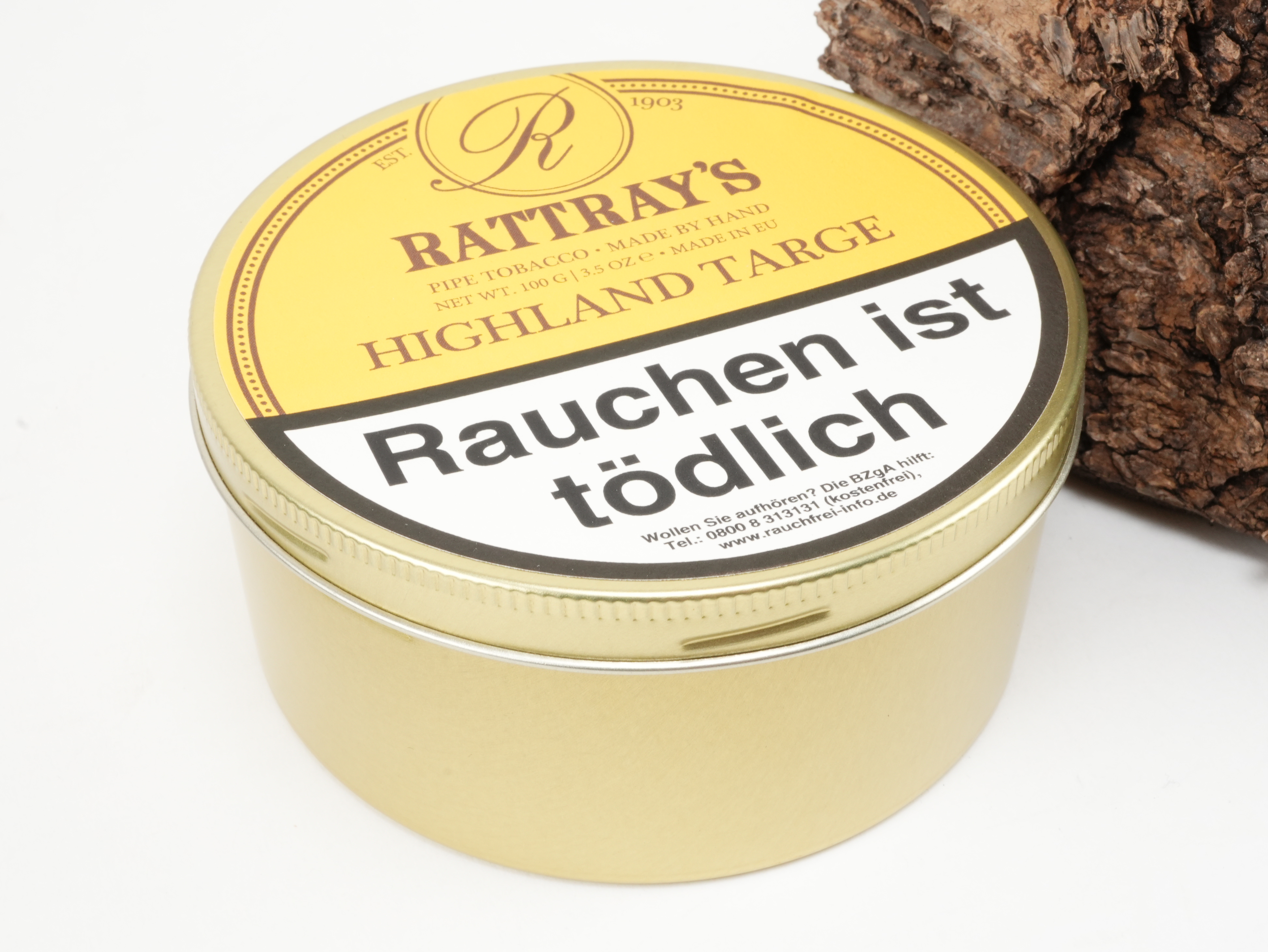 Pfeifentabak Rattrays Highland Targe 100g Bild 3
