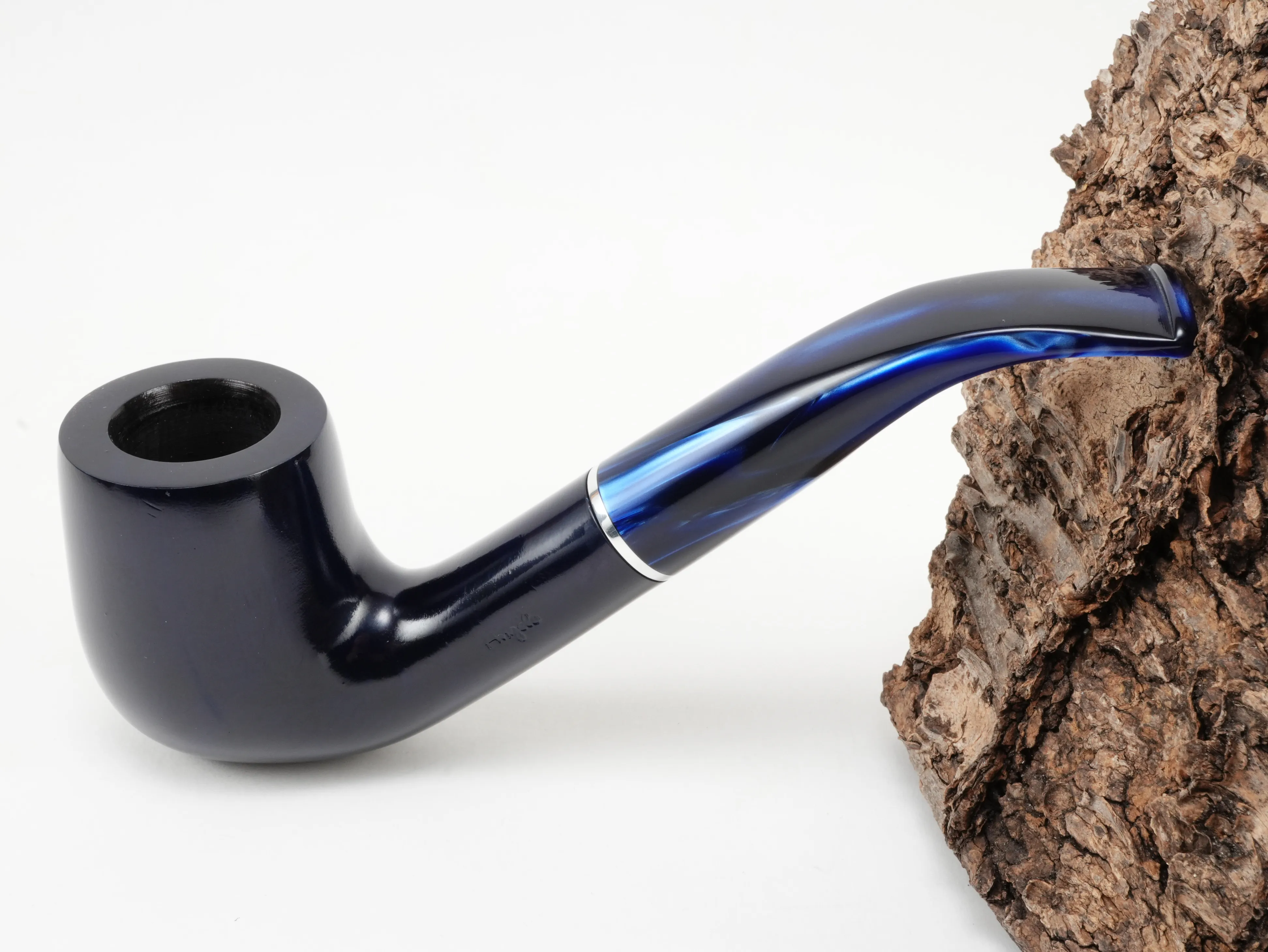 Angelo Pfeife blau glatt 300611