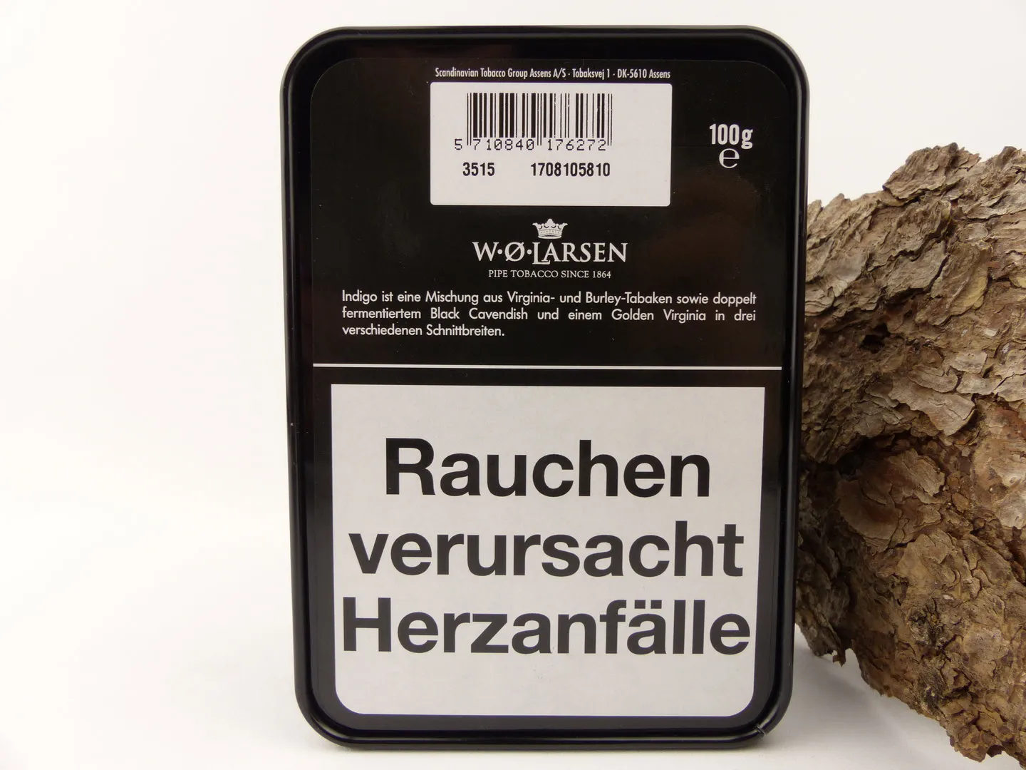 W. O. Larsen Pfeifentabak Indigo 100g – Produktbild 3