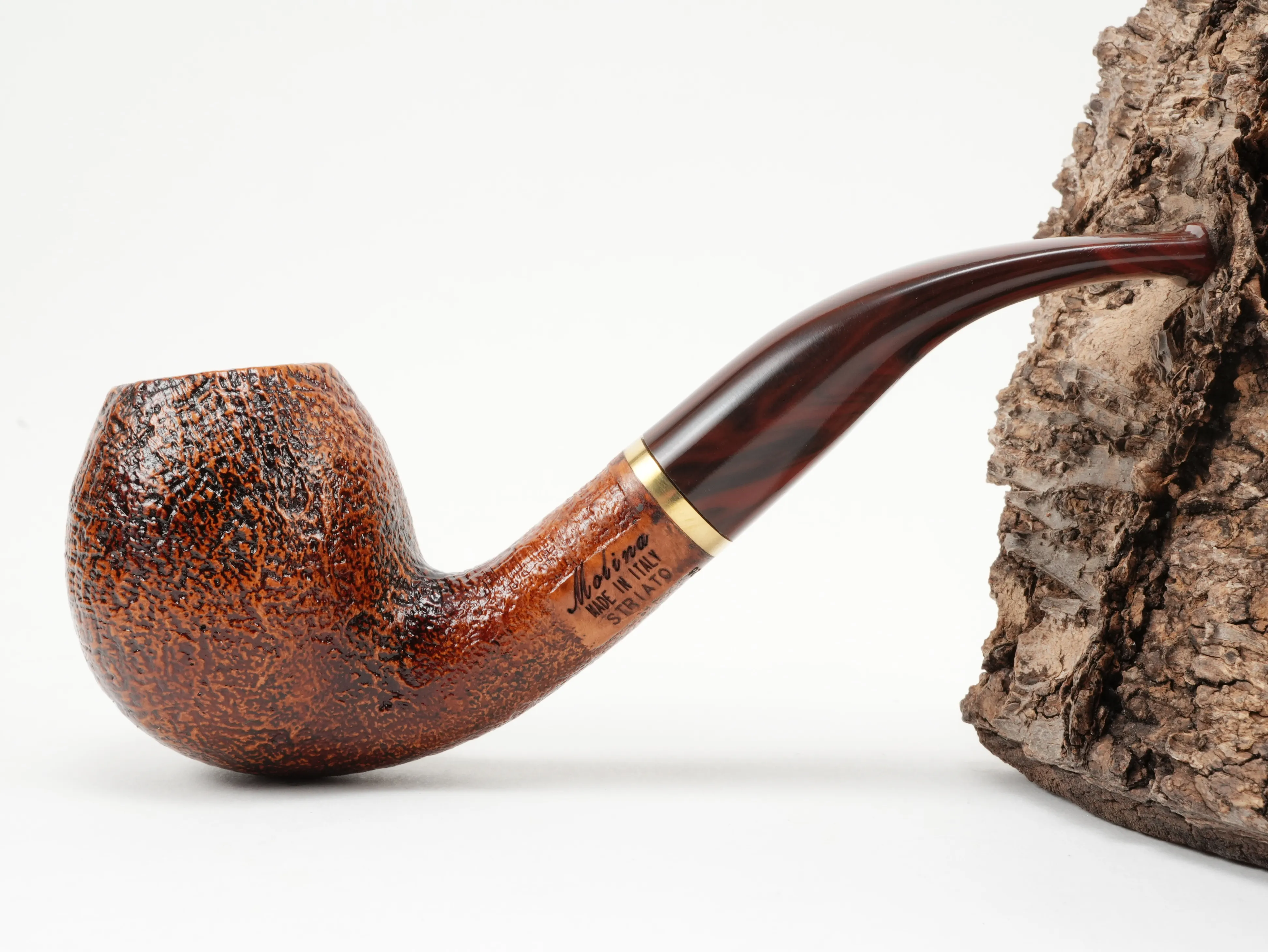 Molina Striato Pfeife sand braun 8 – Produktbild 2
