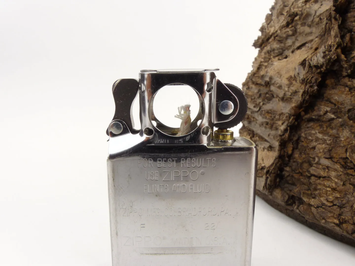 Zippo Pfeifeneinsatz Benzin chrom – Produktbild 3